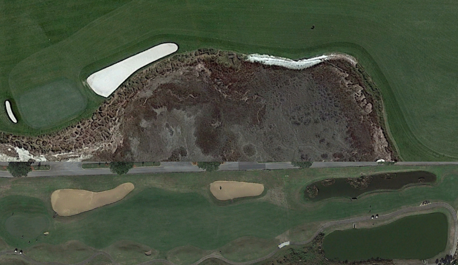 Harbour Town's eighteenth hole vs. the International Course's ninth hole