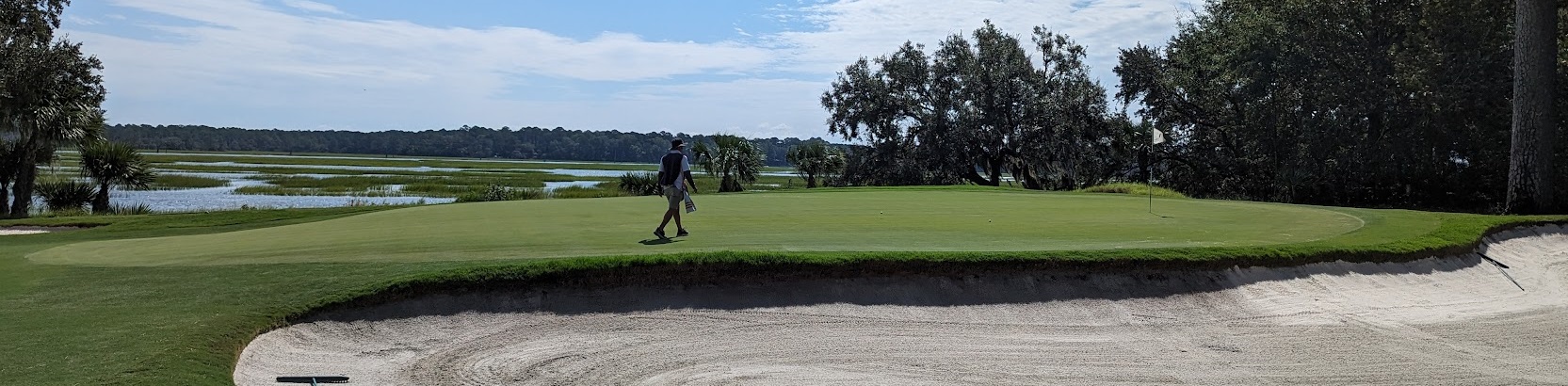 The seventh hole at the Chechessee Creek Club