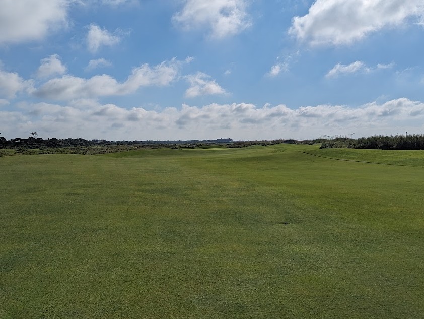 A picture of The Ocean Course at Kiawah Island from the fifteenth hole
