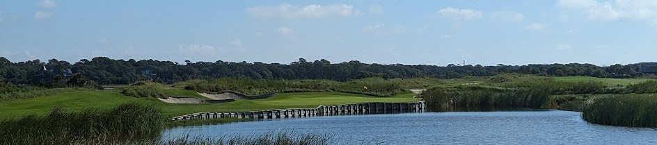 The seventeenth hole at The Ocean Course at Kiawah Island