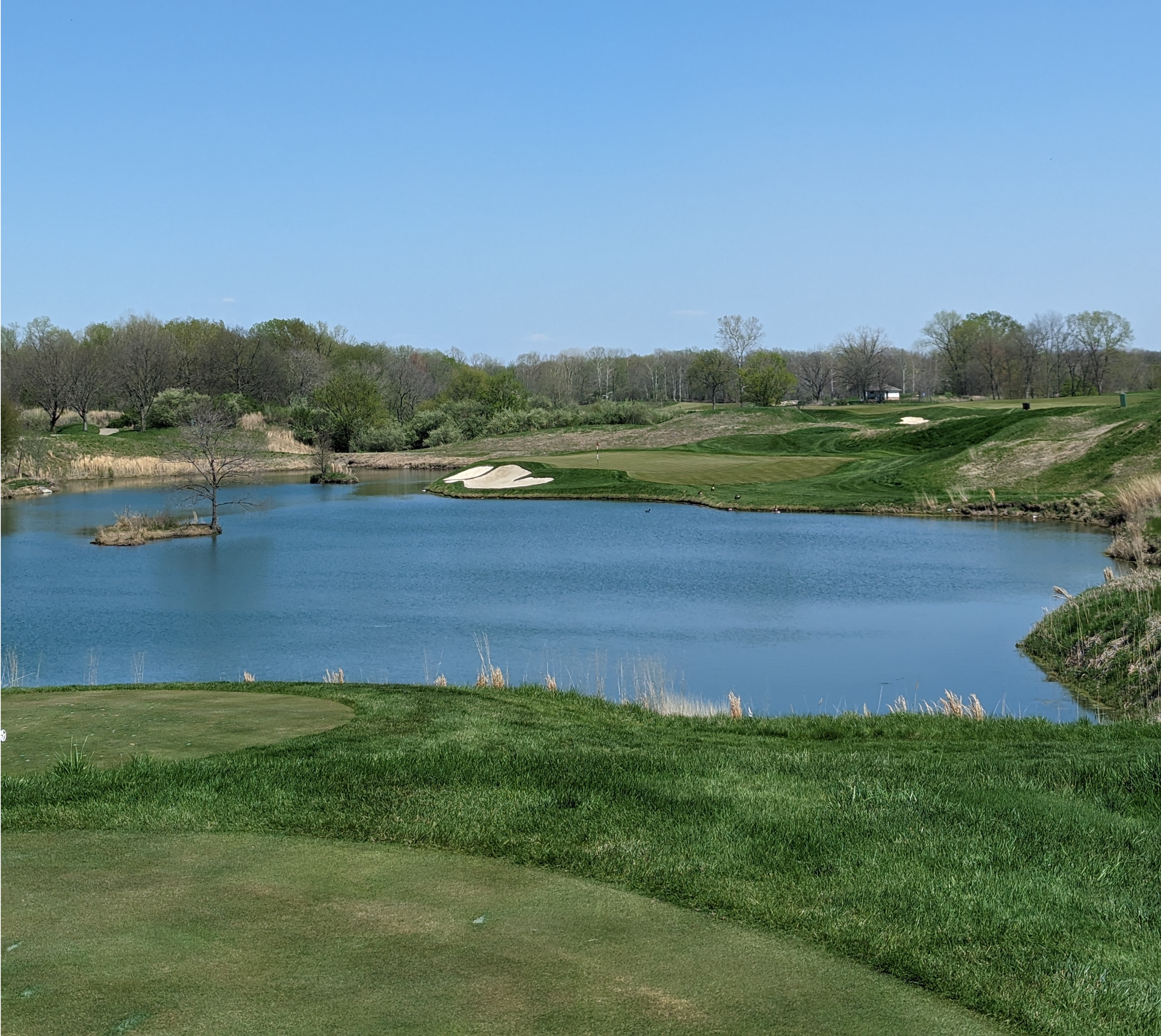 The eleventh hole at Victoria National Golf Club
