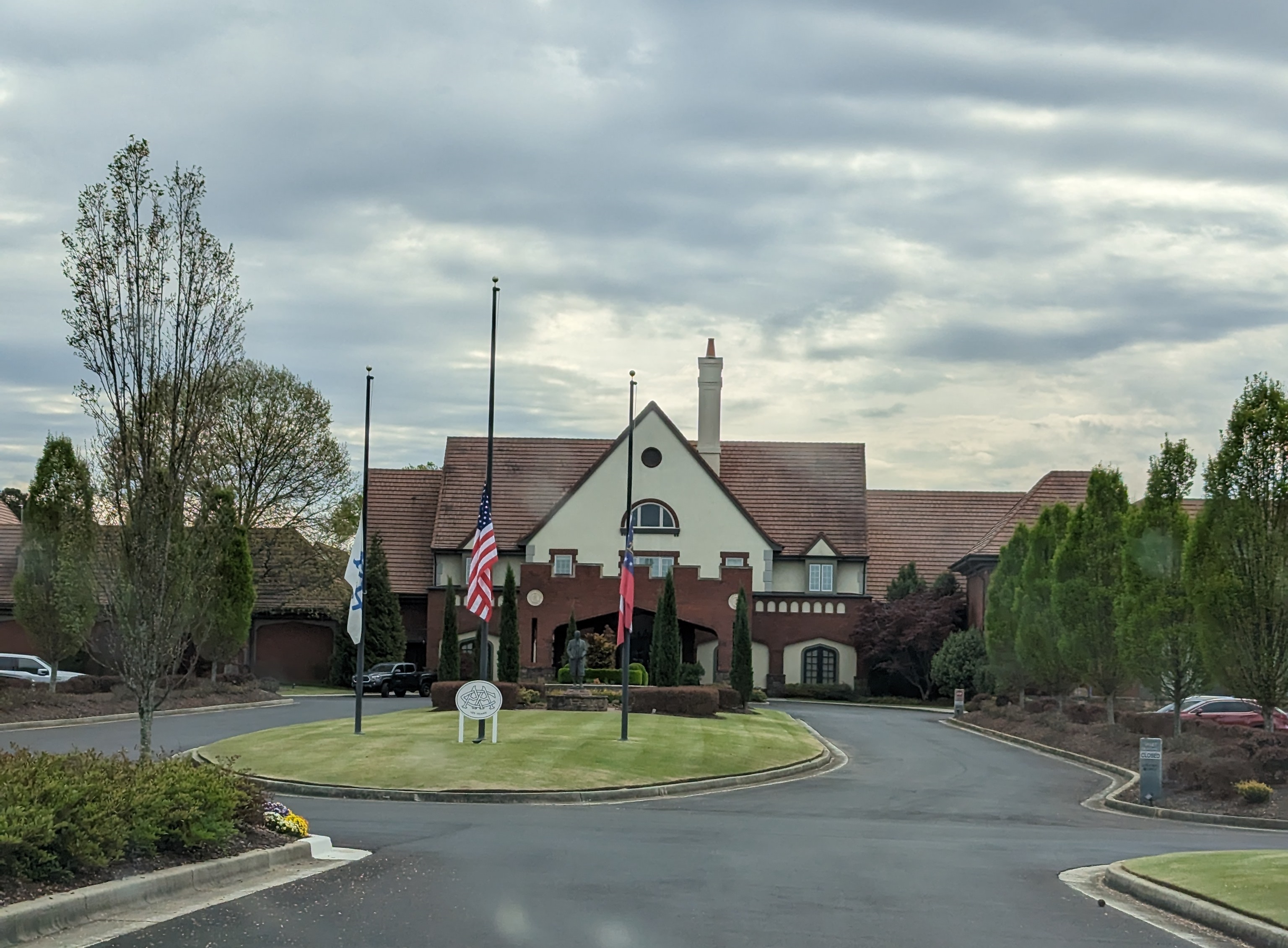 A photo of Atlanta Athletic Club from the clubhouse.