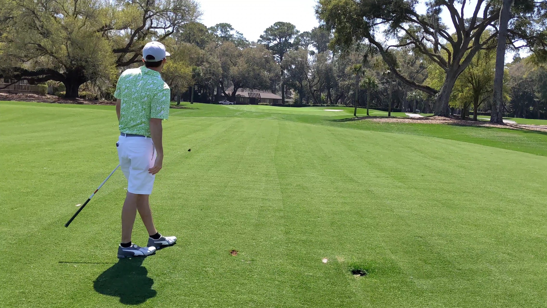 A photo of Harbour Town Golf Links from the tenth hole