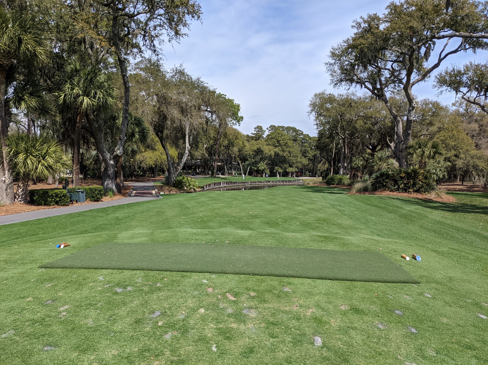 A photo of Harbour Town Golf Links from the fourteenth hole