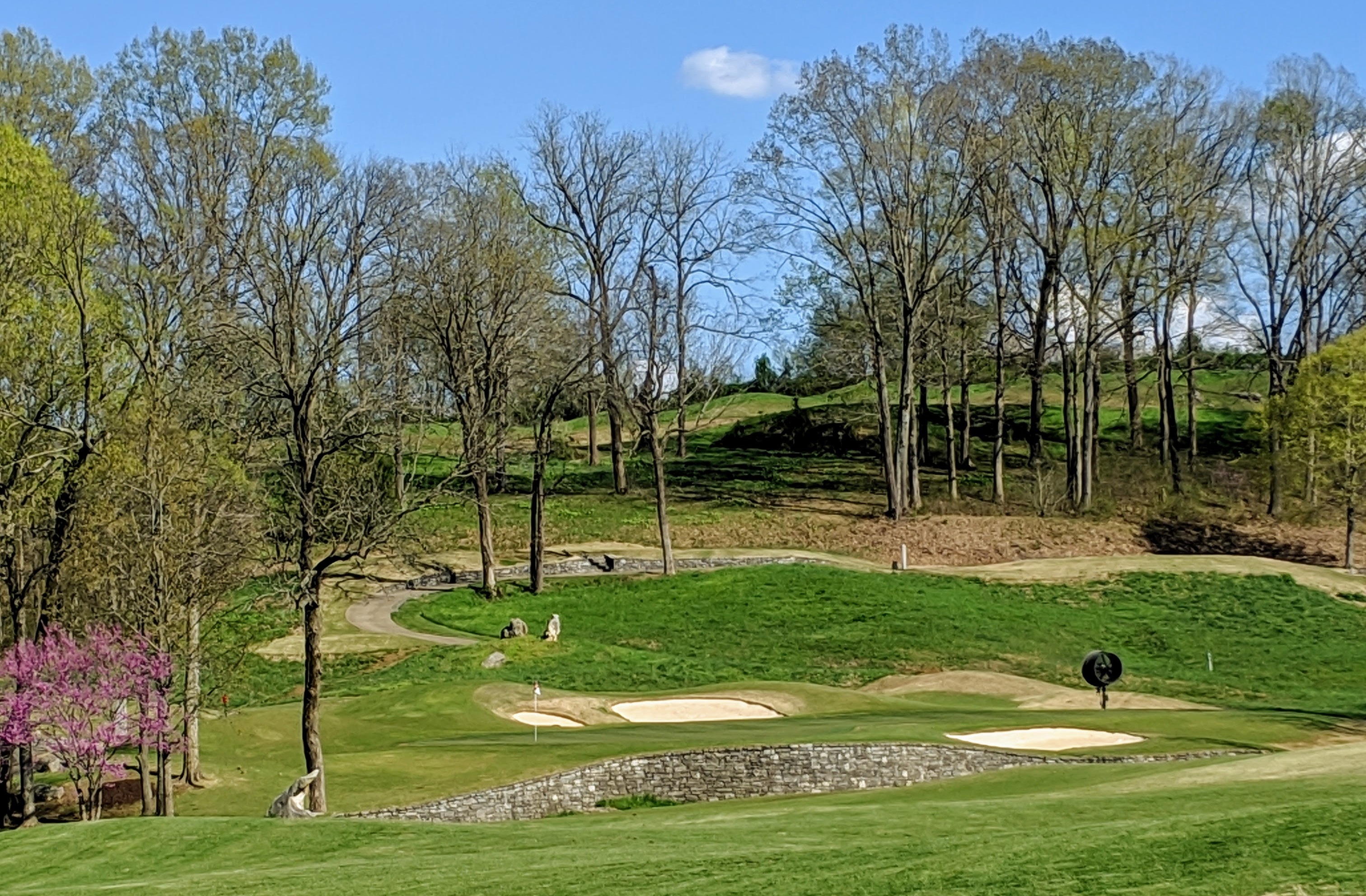 A photo of GreyStone Golf Club from the sixteenth hole.