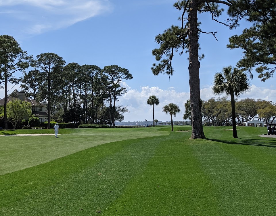 A picture of Harbour Town Golf Links from the sixteenth hole
