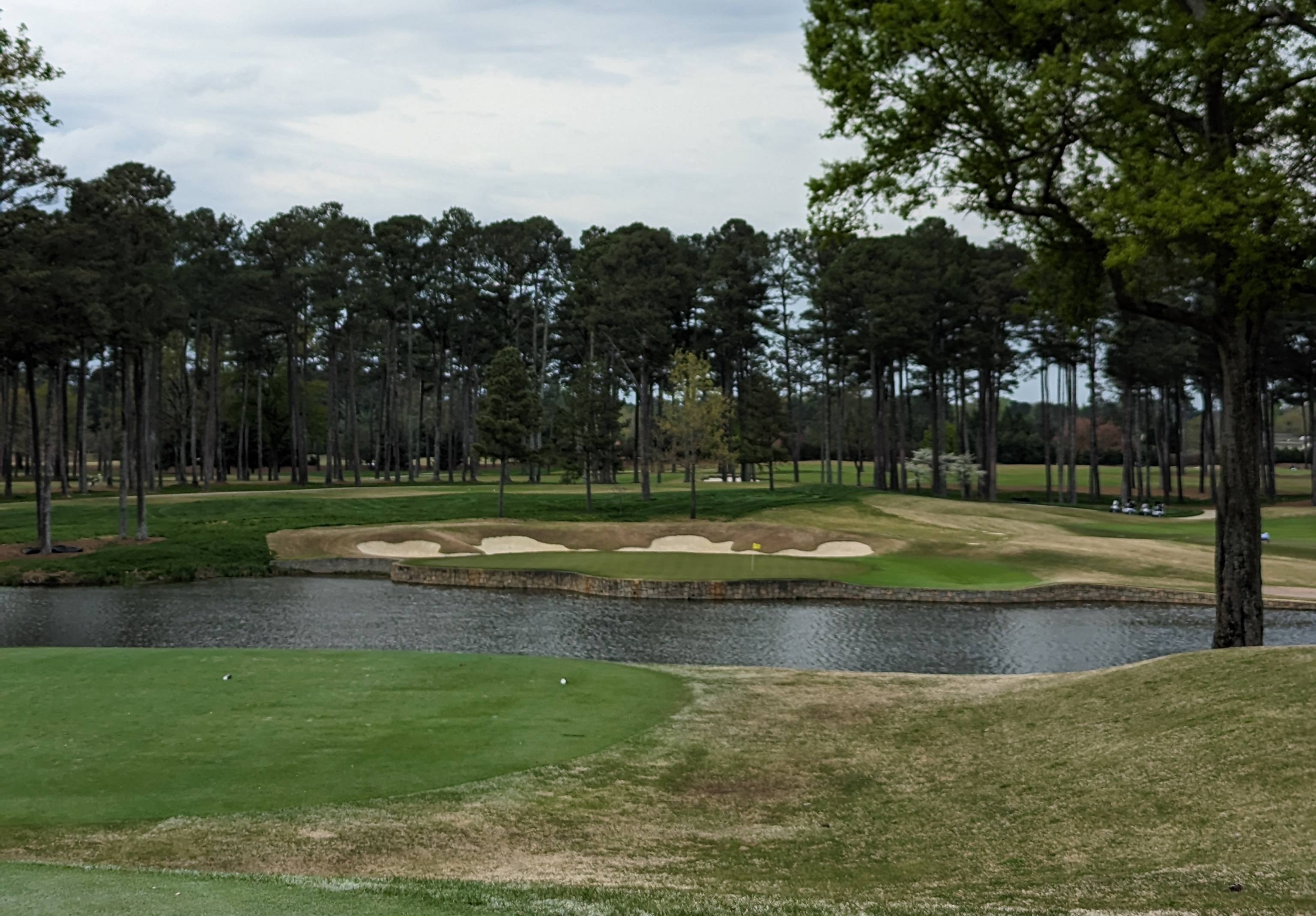 A photo of Atlanta Athletic Club from the seventeenth hole.