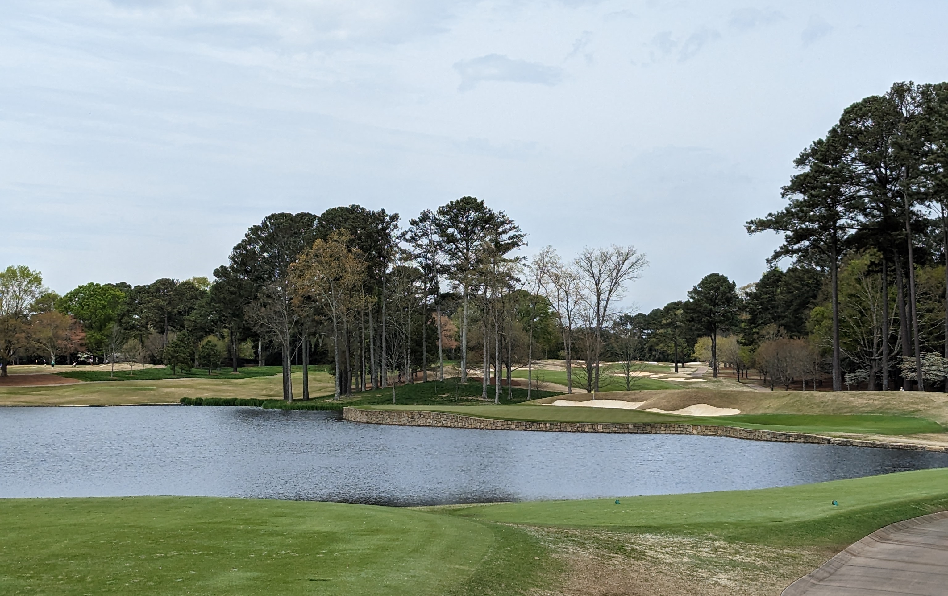 A photo of Atlanta Athletic Club from the fourth hole.