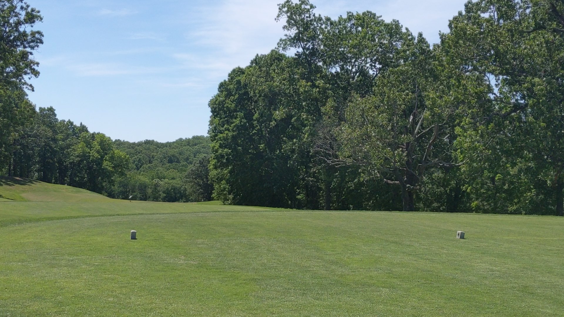 A photo of GreyStone Golf Club from the first tee