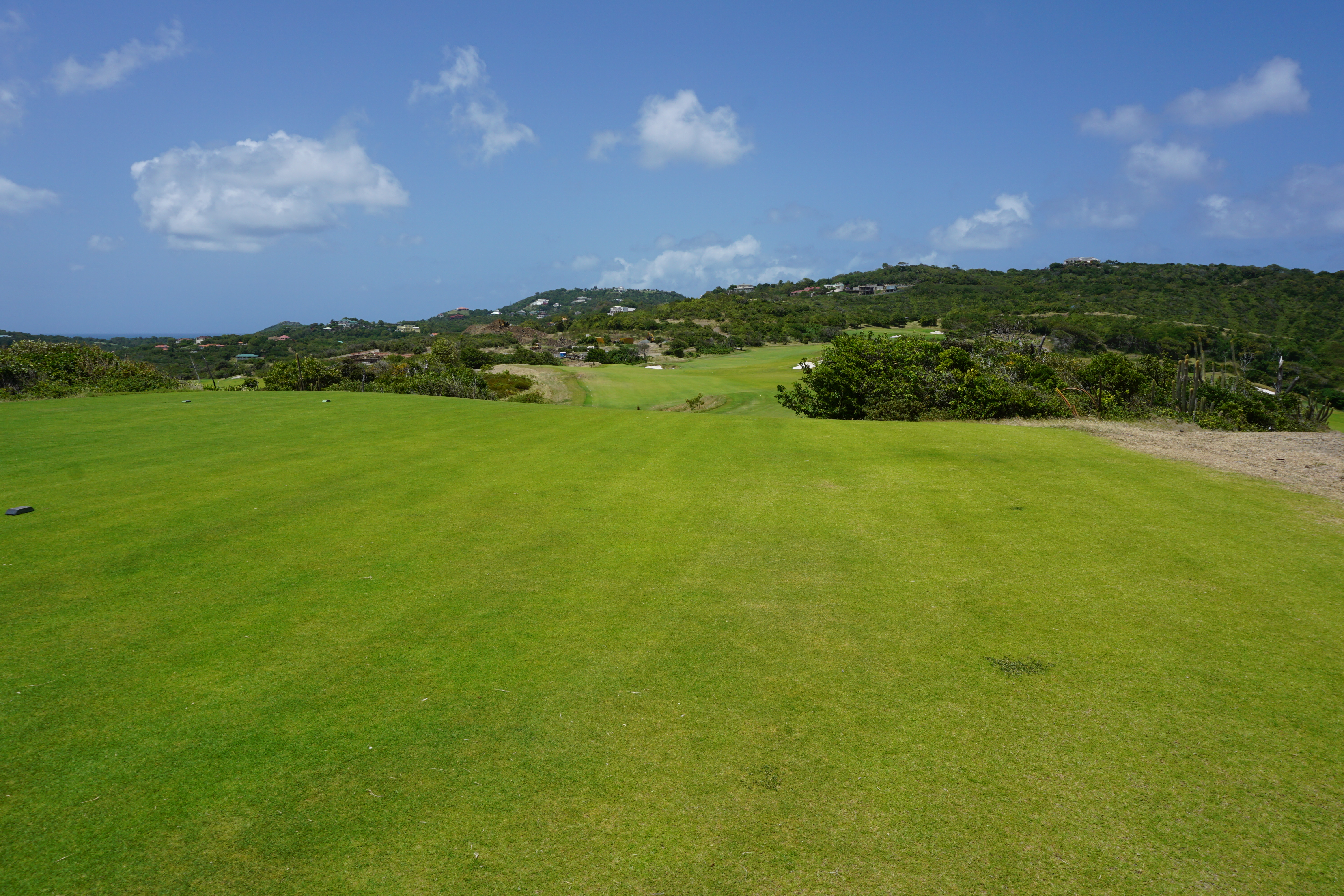 The third hole at Point Hardy Golf Club