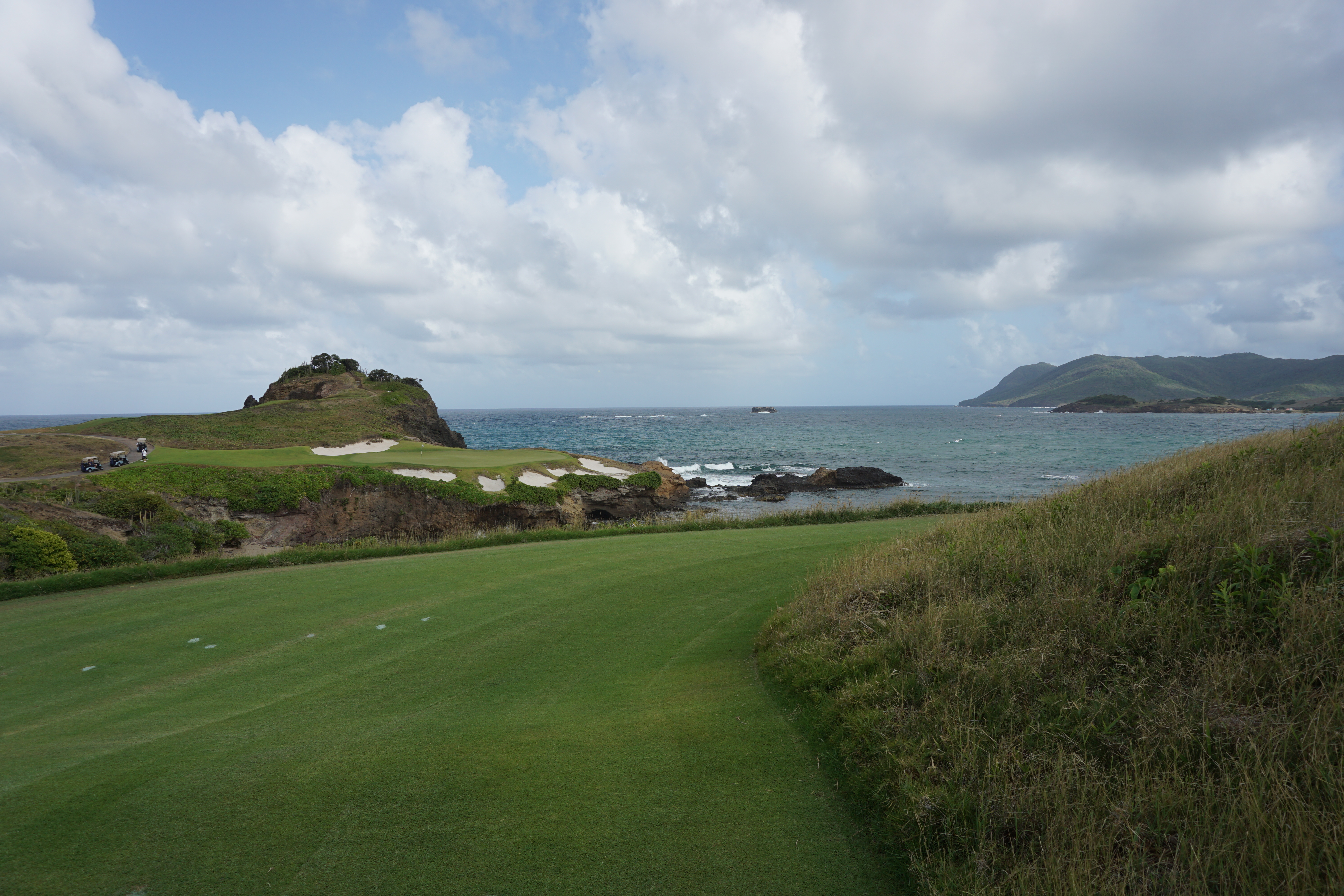 The sixteenth hole at Point Hardy Golf Club