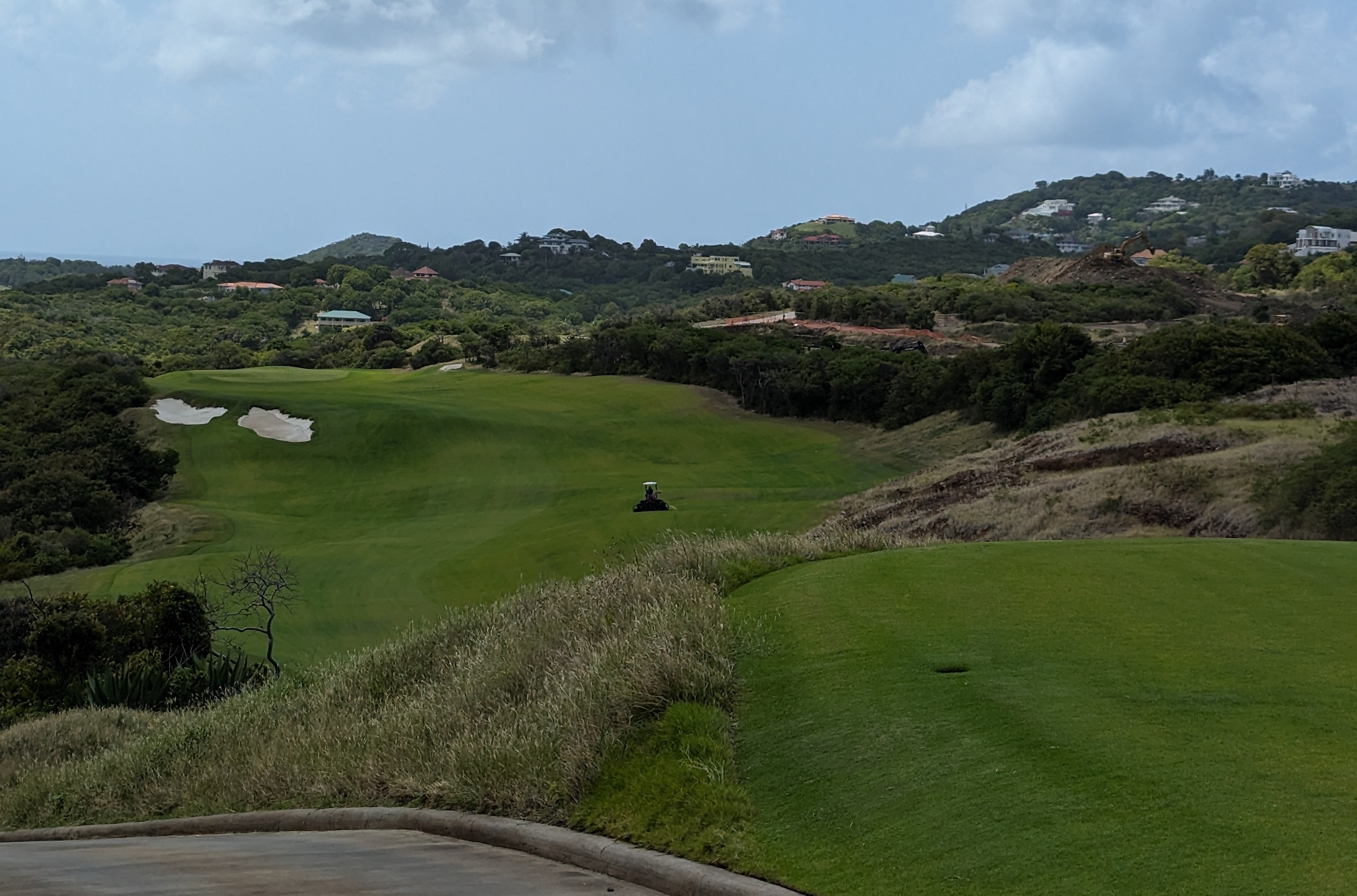 The eleventh hole at Point Hardy Golf Club