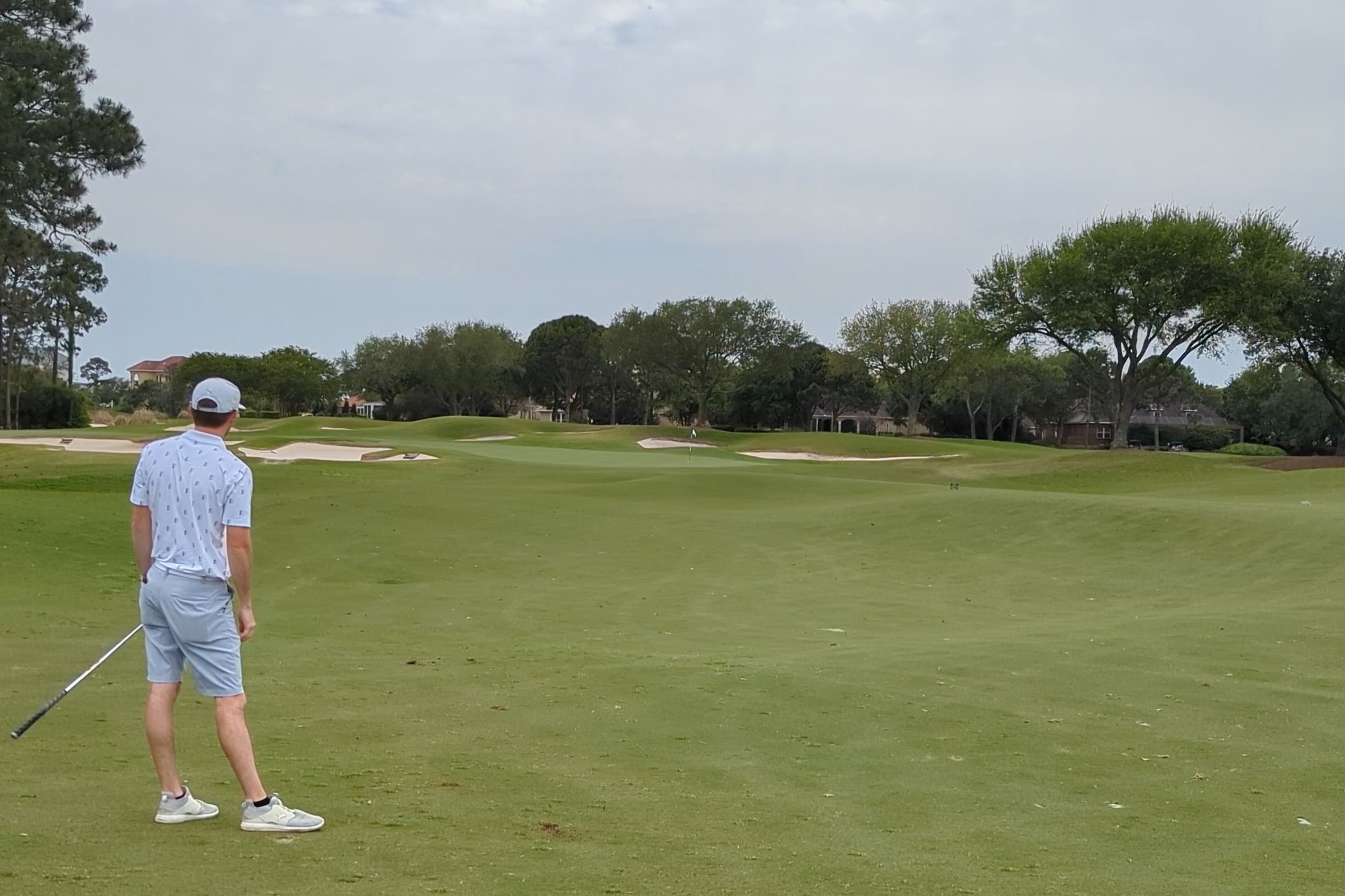 The eleventh hole at Kelly Plantation Golf Club