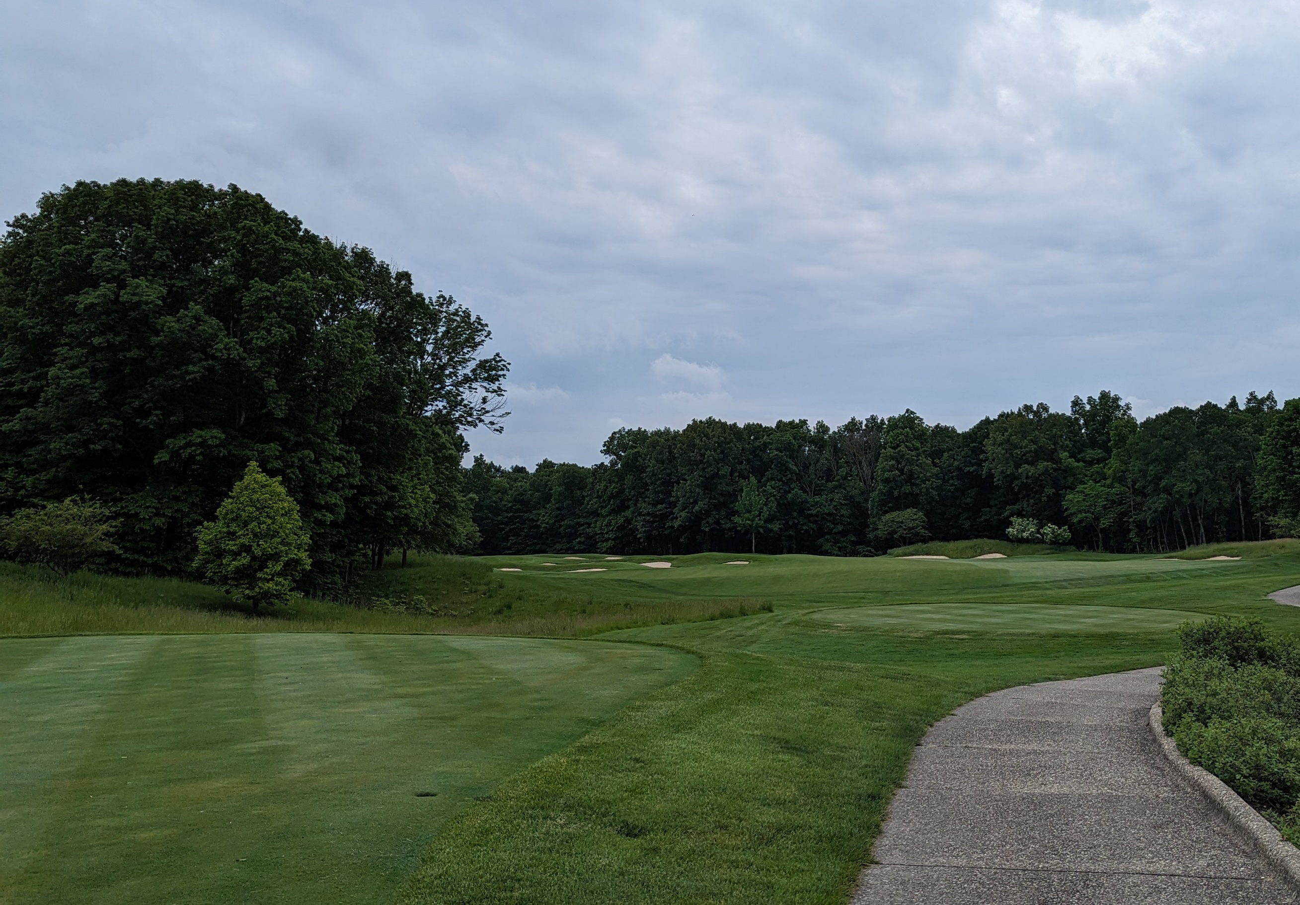 The first hole at Canyata Golf Club
