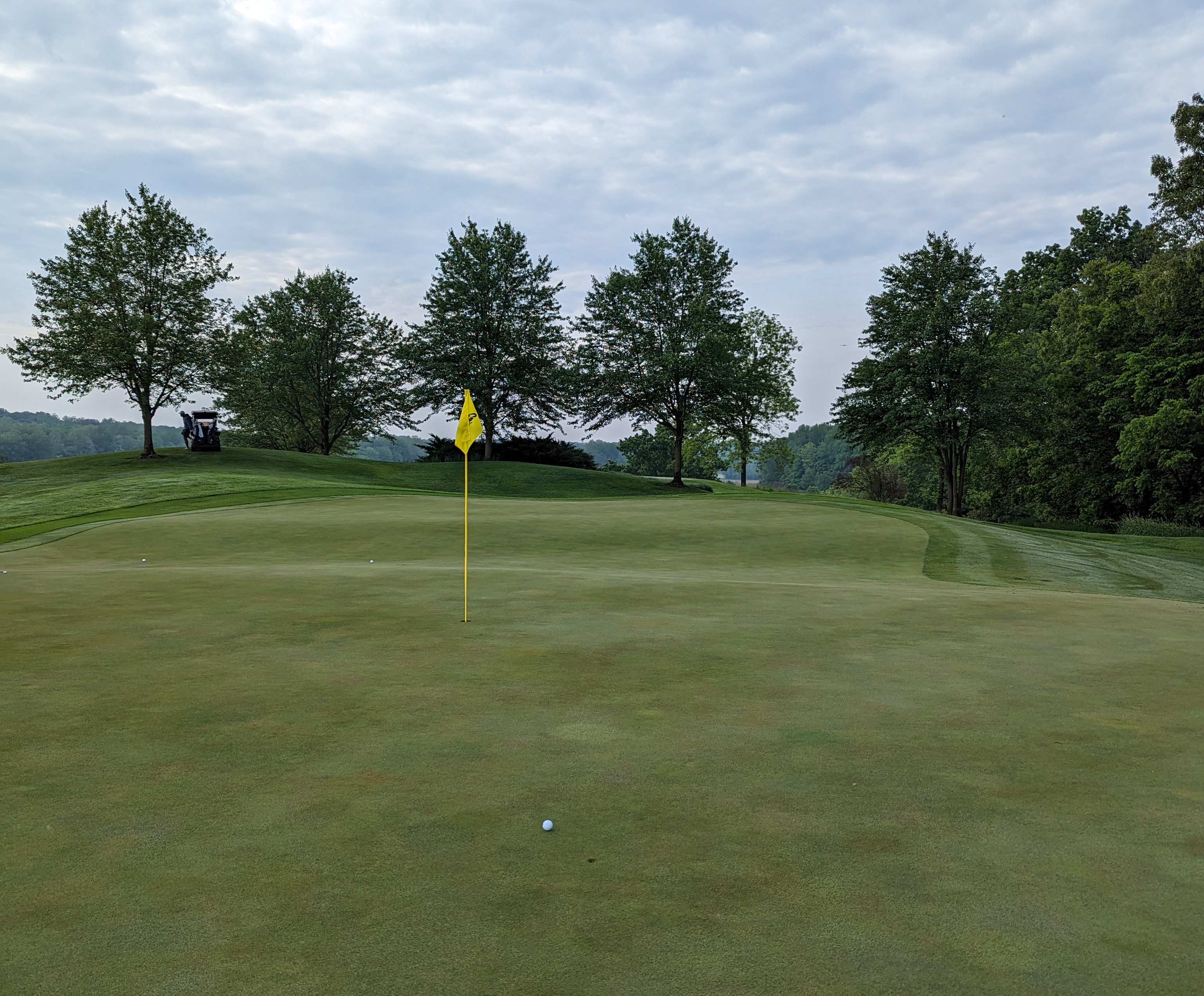 The green at the second hole at Canyata Golf Club