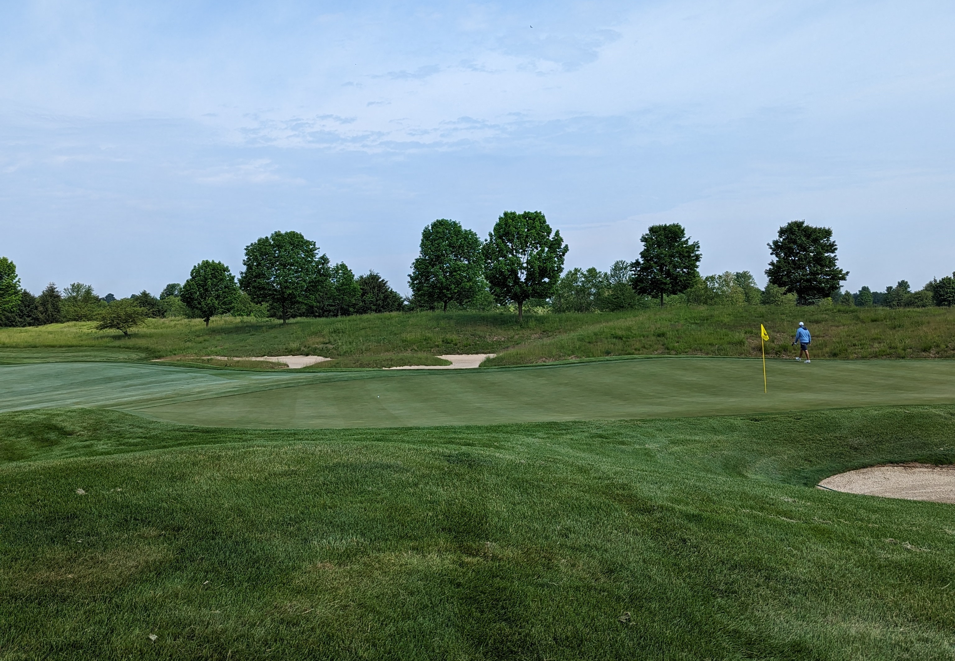 A view from behind the eighth hole at Canyata Golf Club