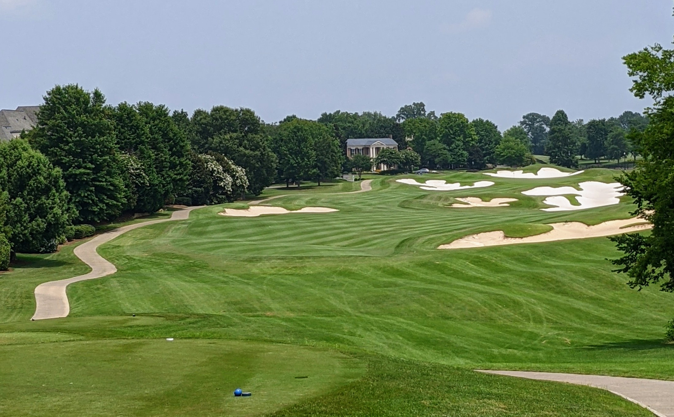The eighteenth hole at The Governor's Club in Brentwood, TN