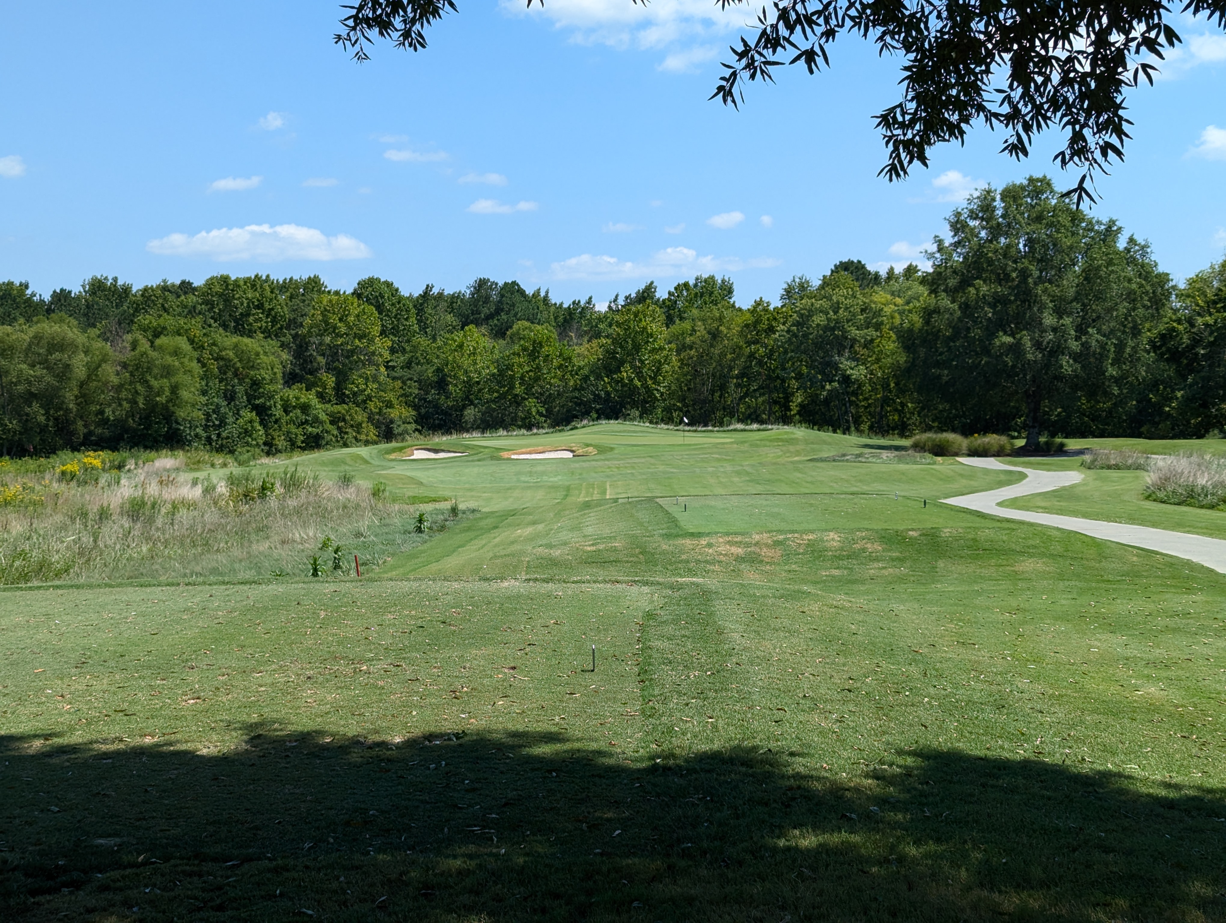 The fourteenth hole at Council Fire Golf Club