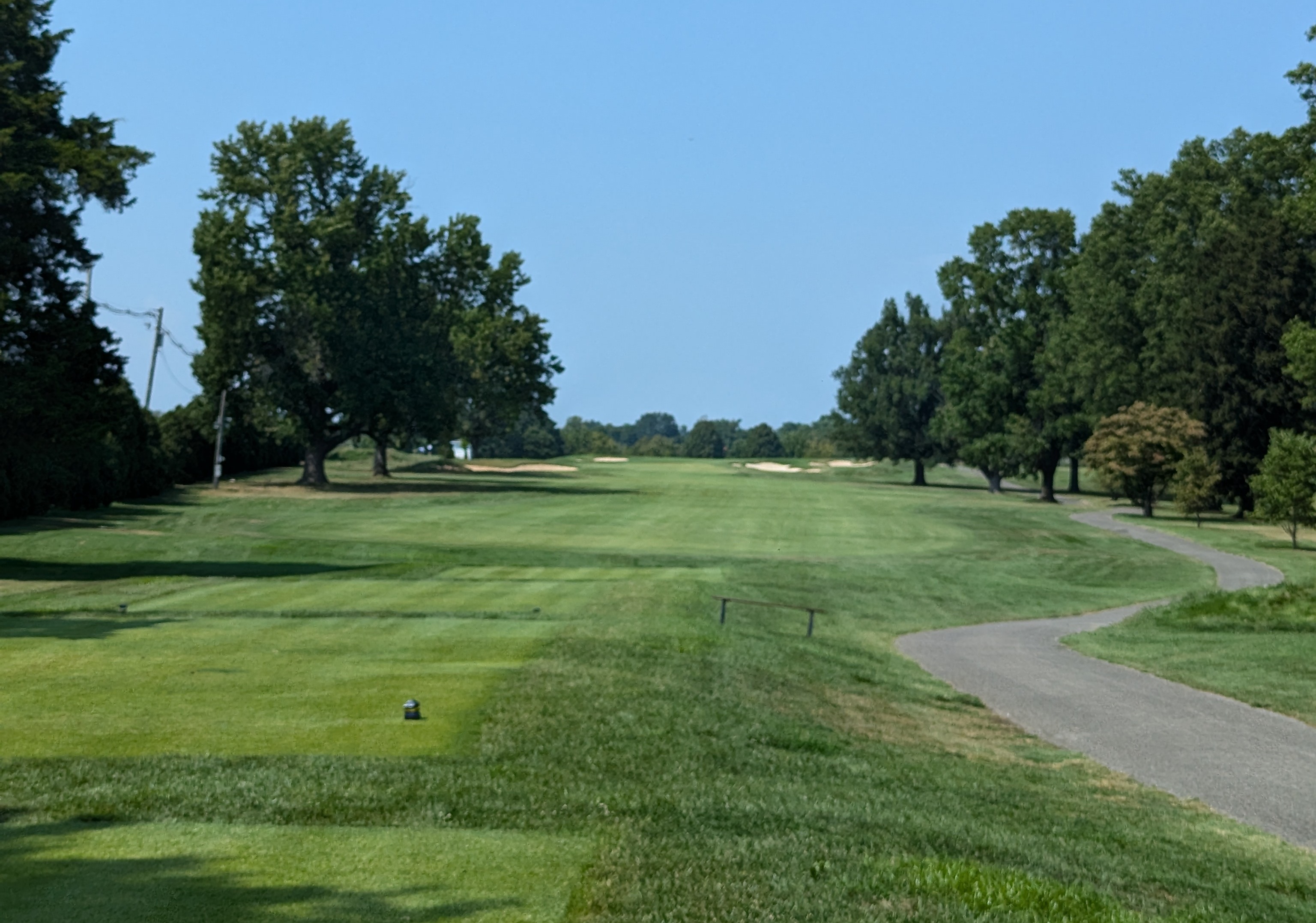 The fourth hole at Big Spring Country Club