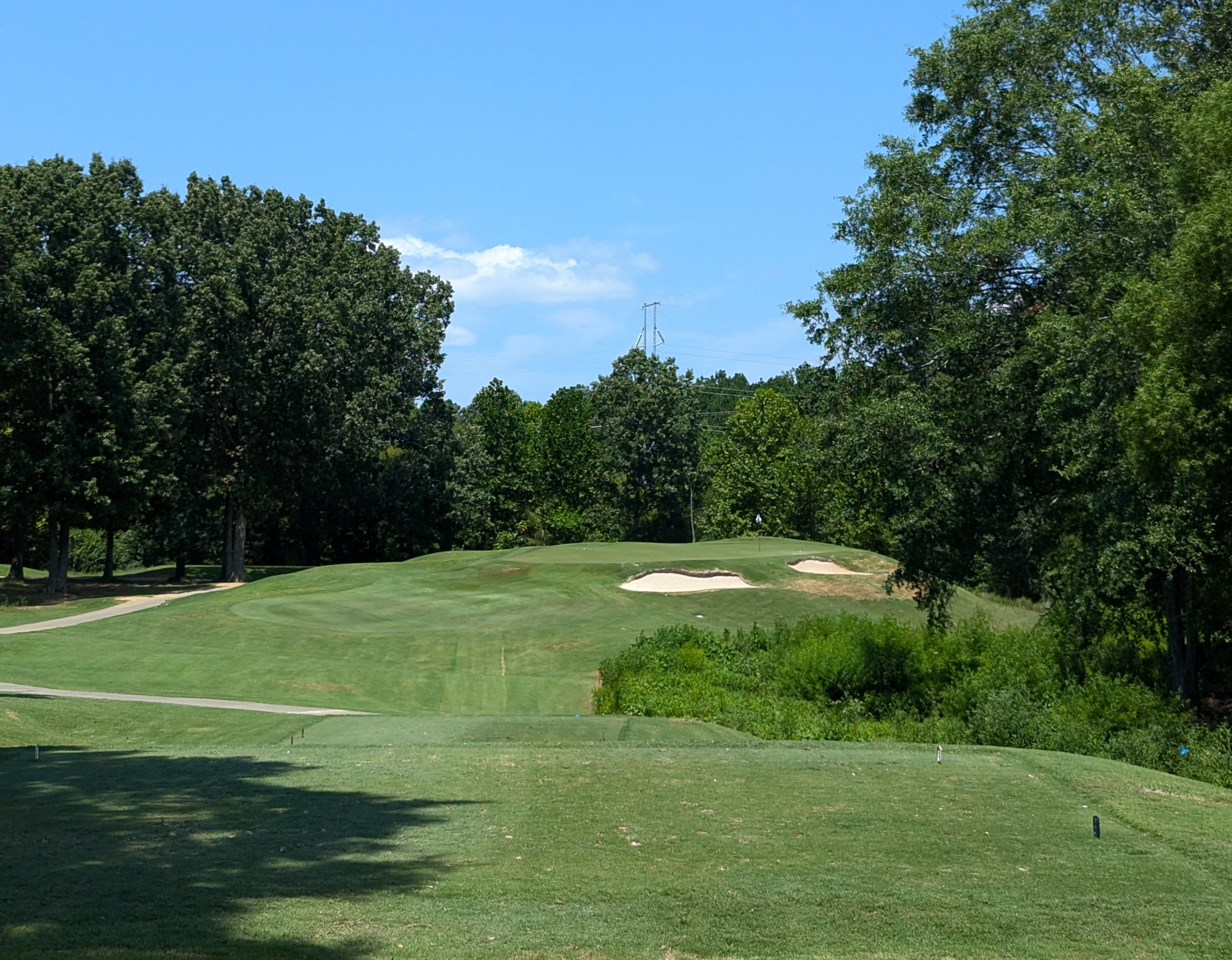 The seventh hole at Council Fire Golf Club