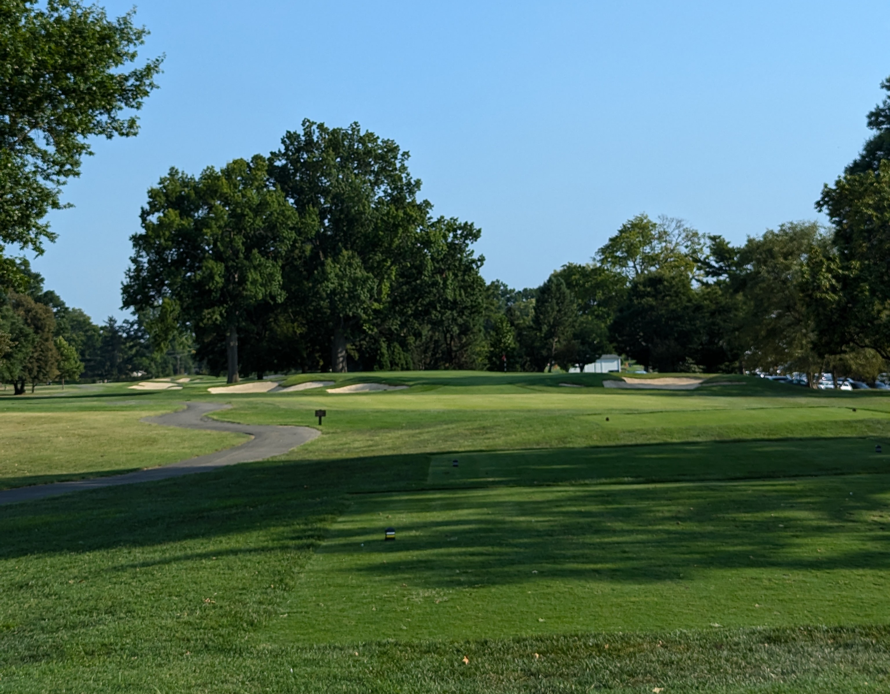 The fifteenth hole at Big Spring Country Club