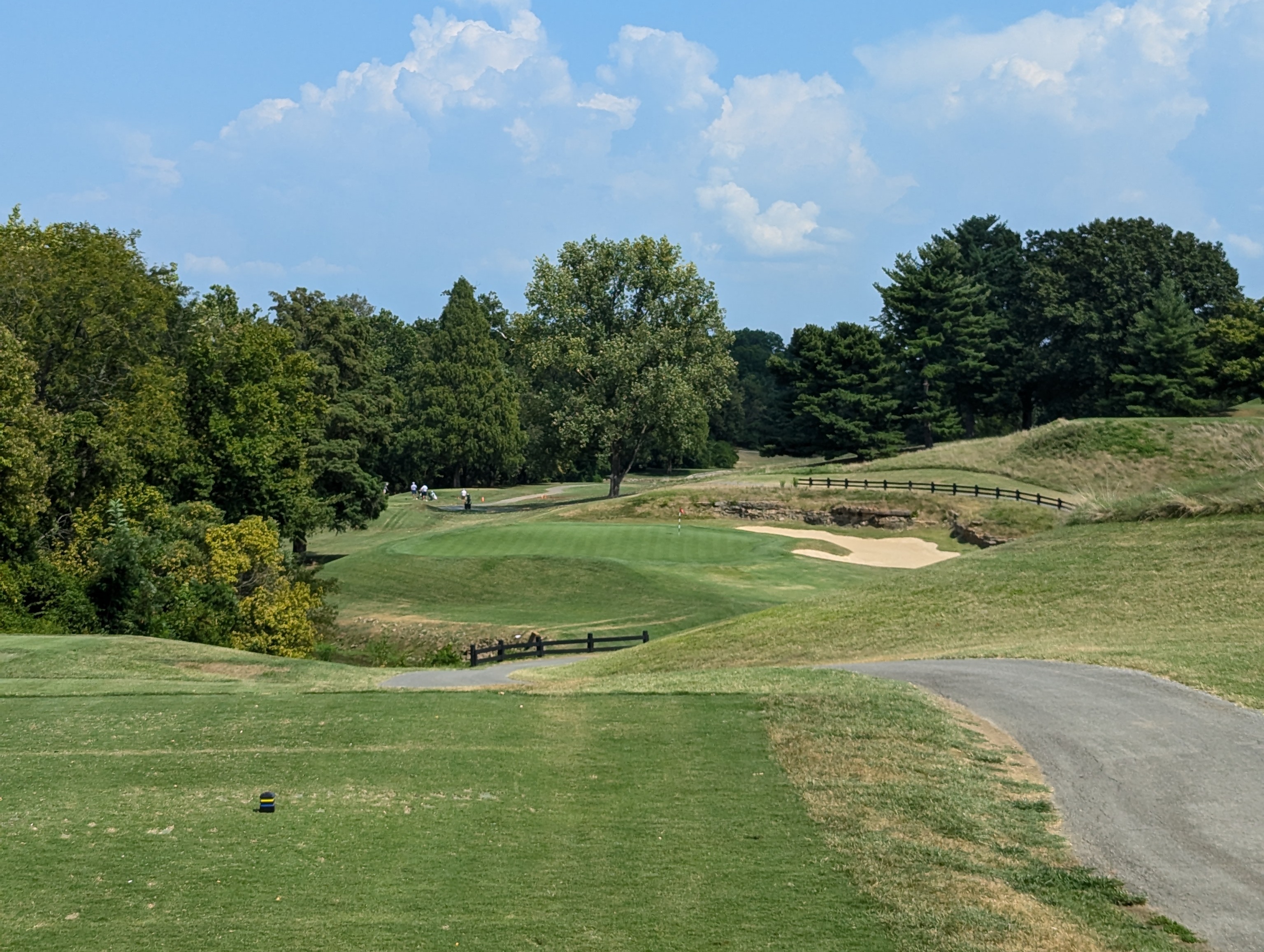 The sixth hole at Big Spring Country Club