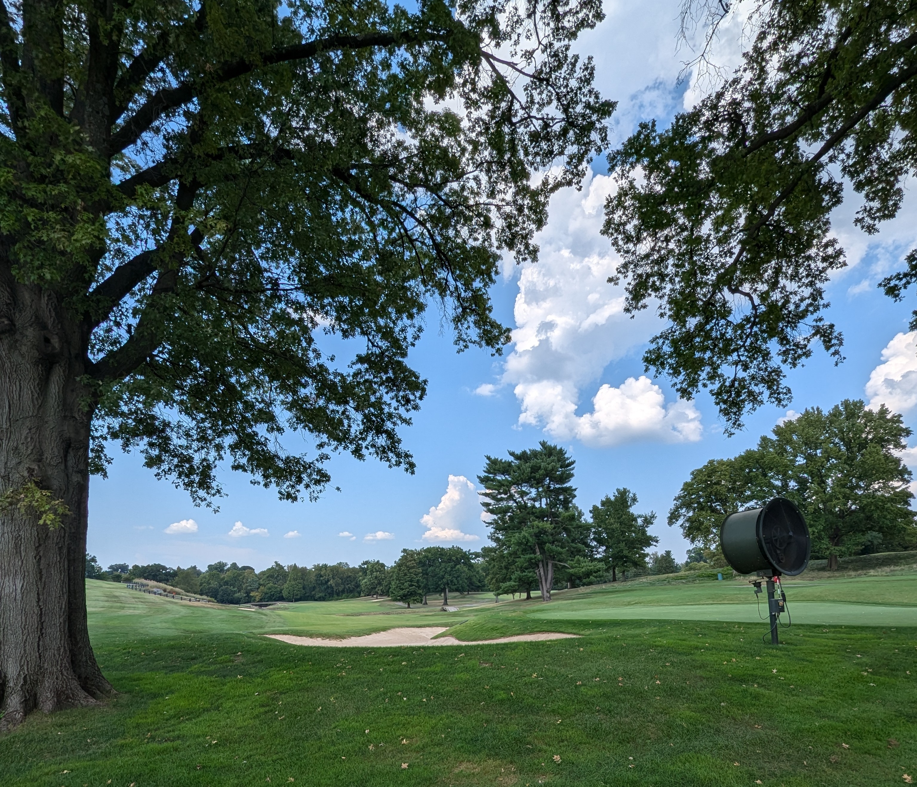 The seventh hole at Big Spring Country Club