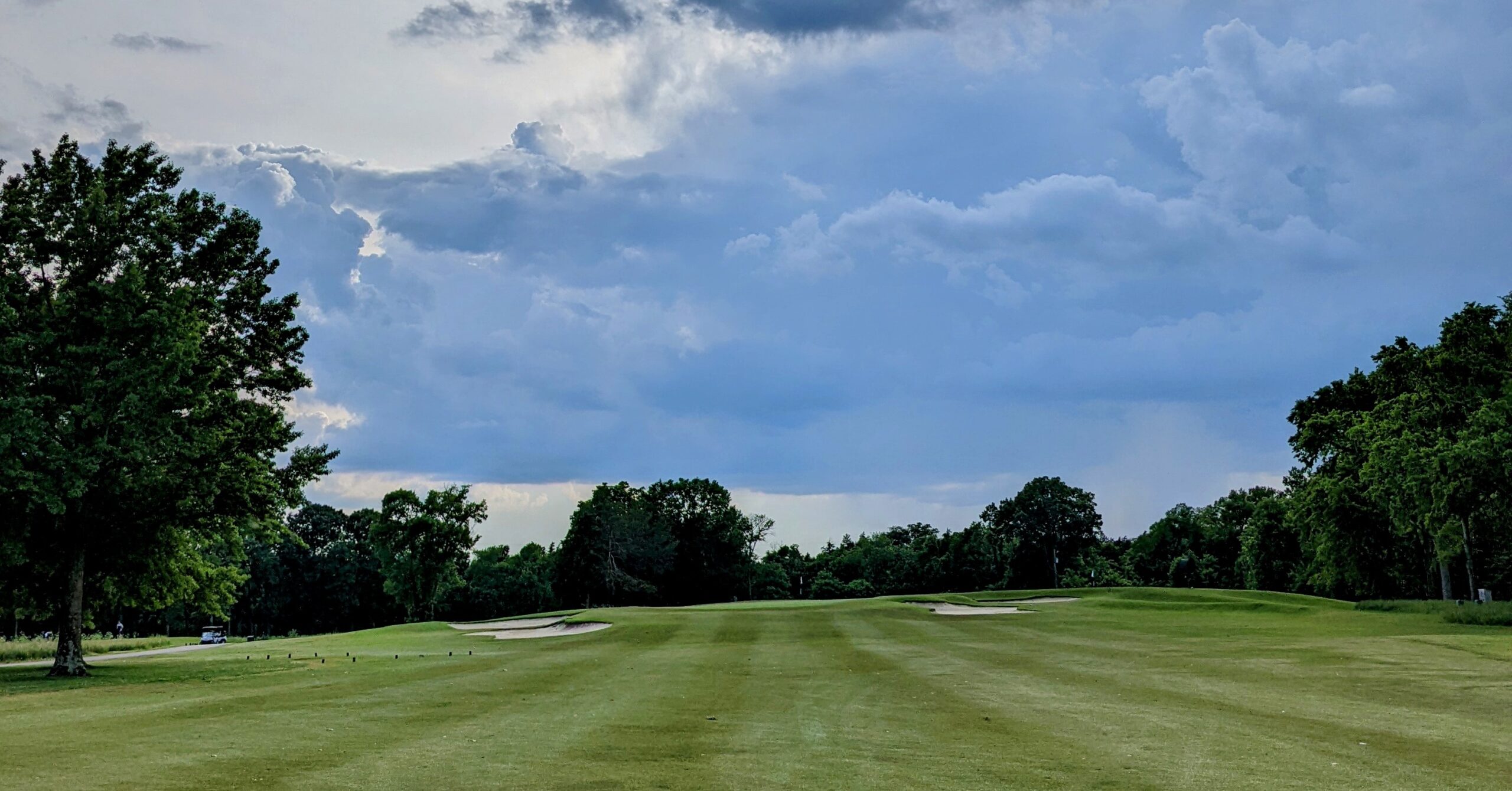 The sixteenth hole at Old Fort Golf Course