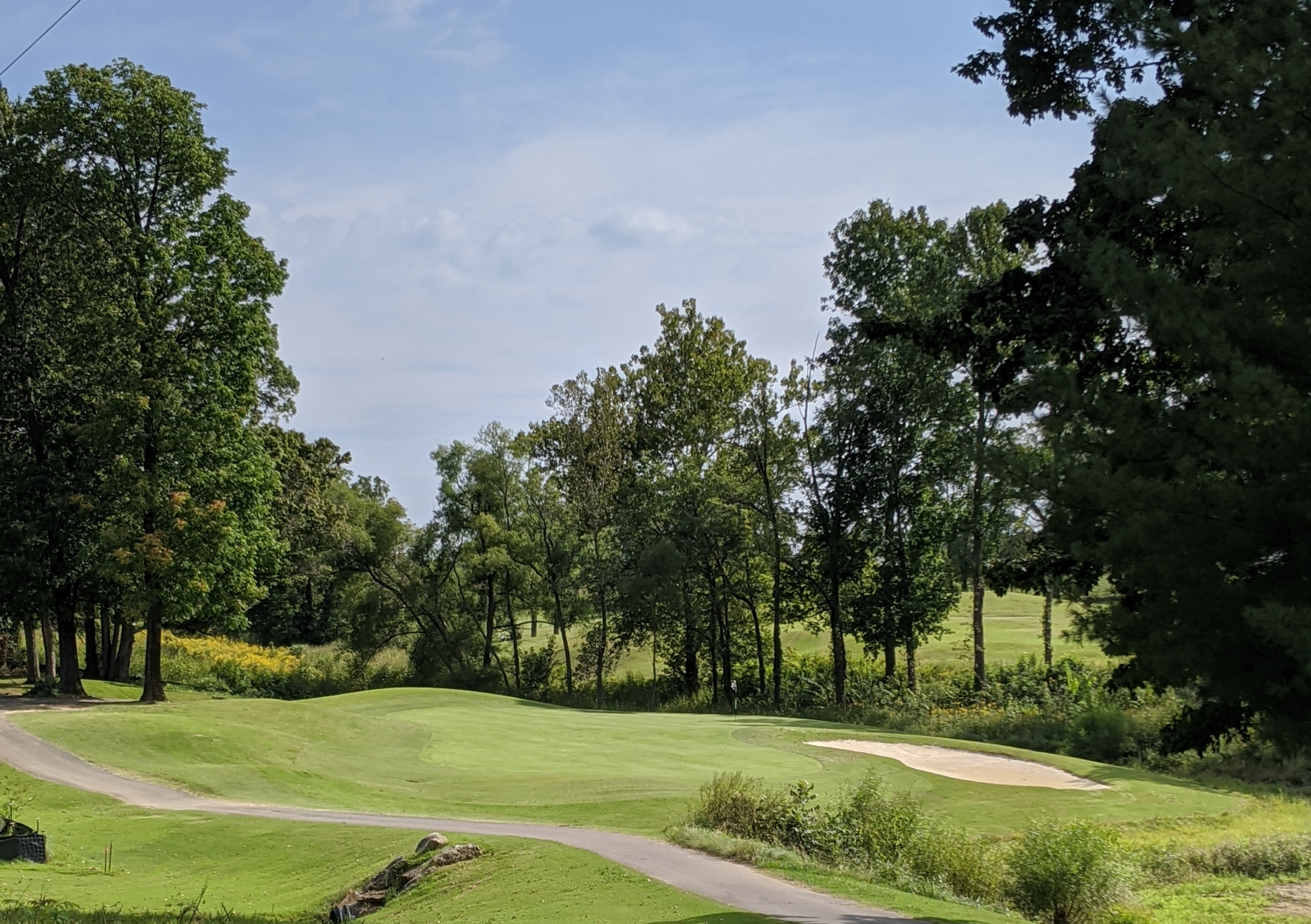 The third hole at The Legacy Golf Course