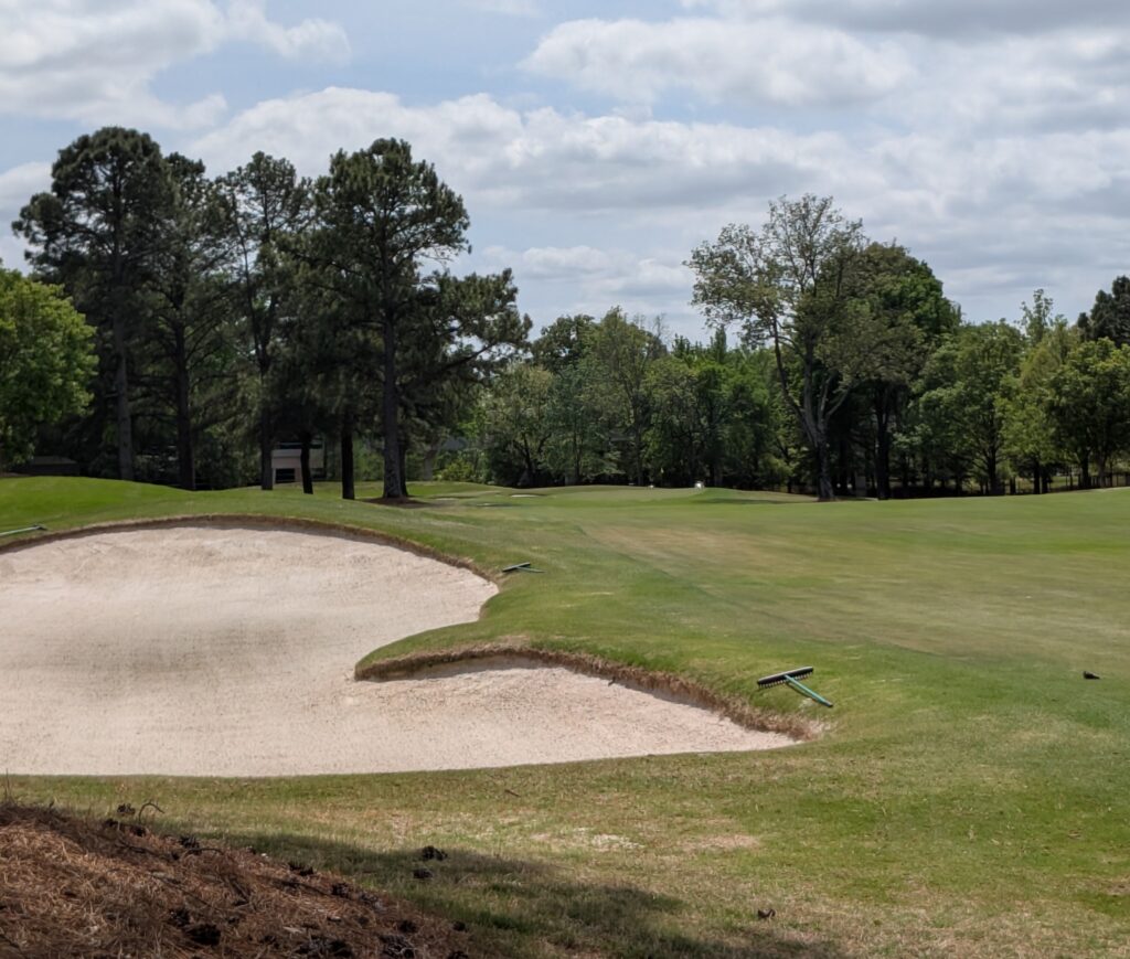 The fifth hole at TPC Southwind
