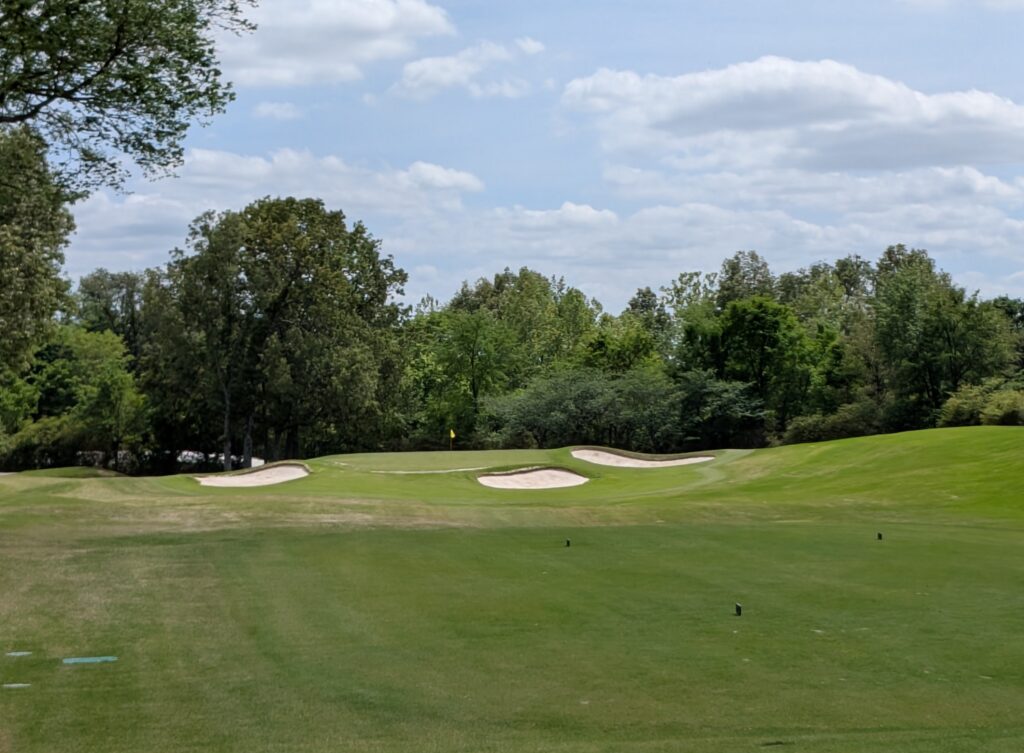 The eighth hole at TPC Southwind