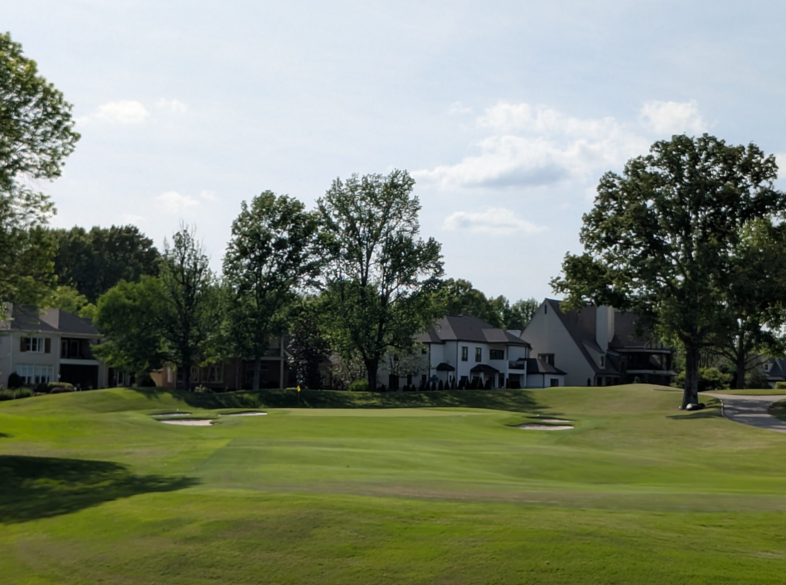 The seventeenth hole at TPC Southwind