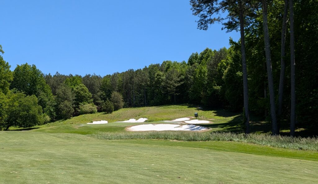 The second hole at The Standard Club