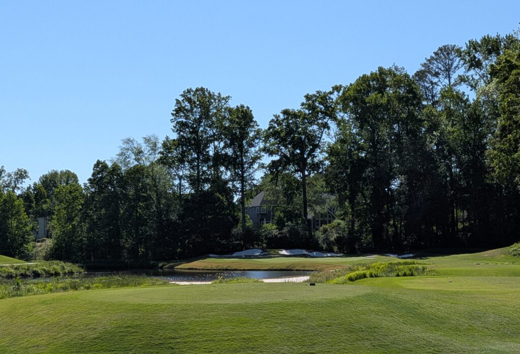 The fourteenth hole at The Standard Club