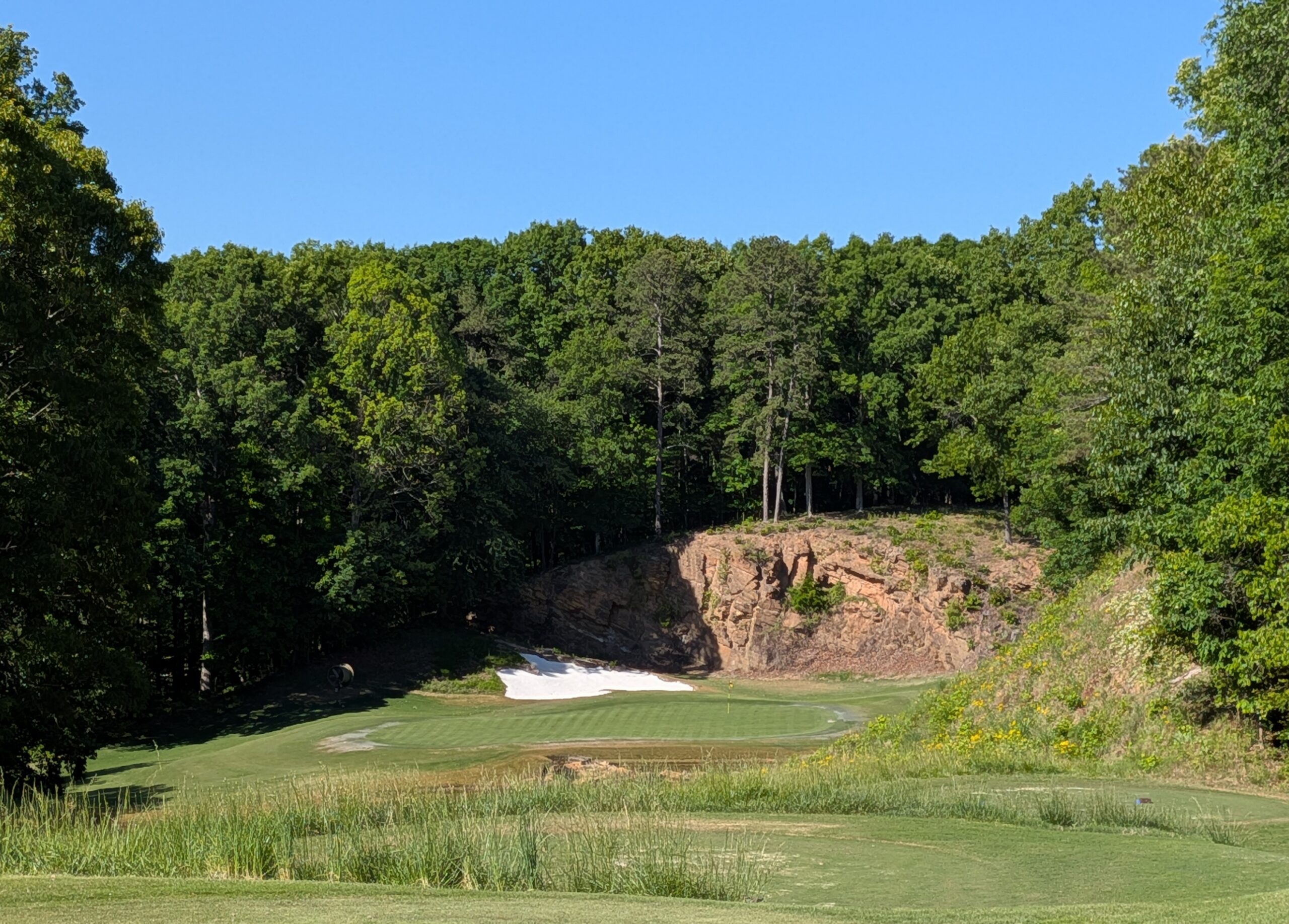 The seventeenth hole at The Standard Club