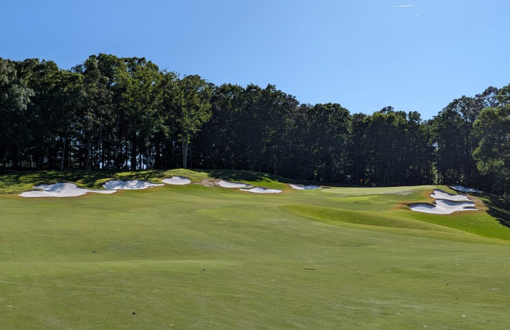 The eighteenth hole at The Standard Club