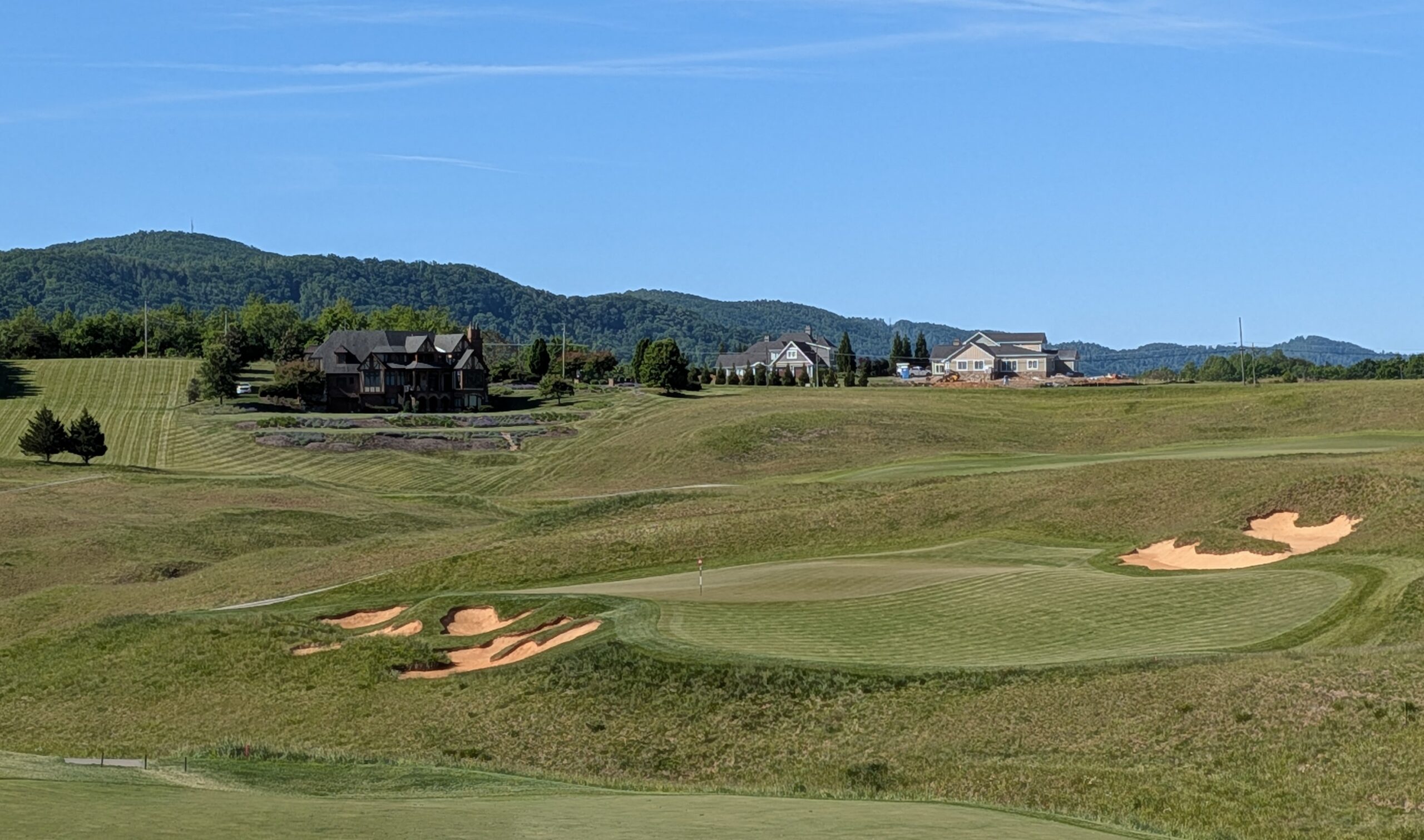The fourth hole at Ballyhack Golf Club