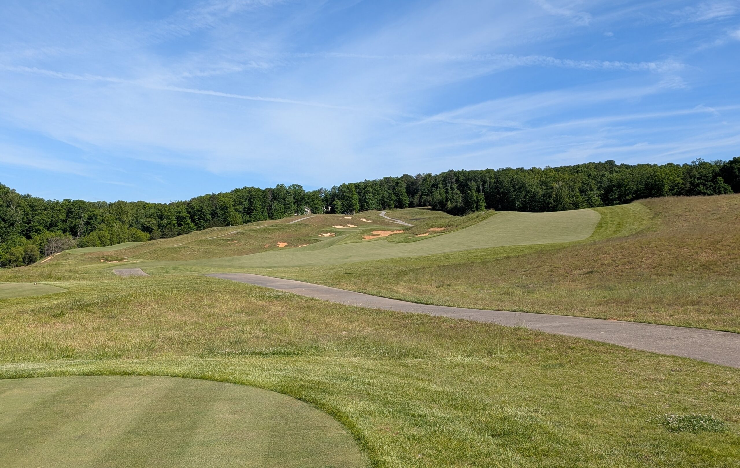 The fifth hole at Ballyhack Golf Club