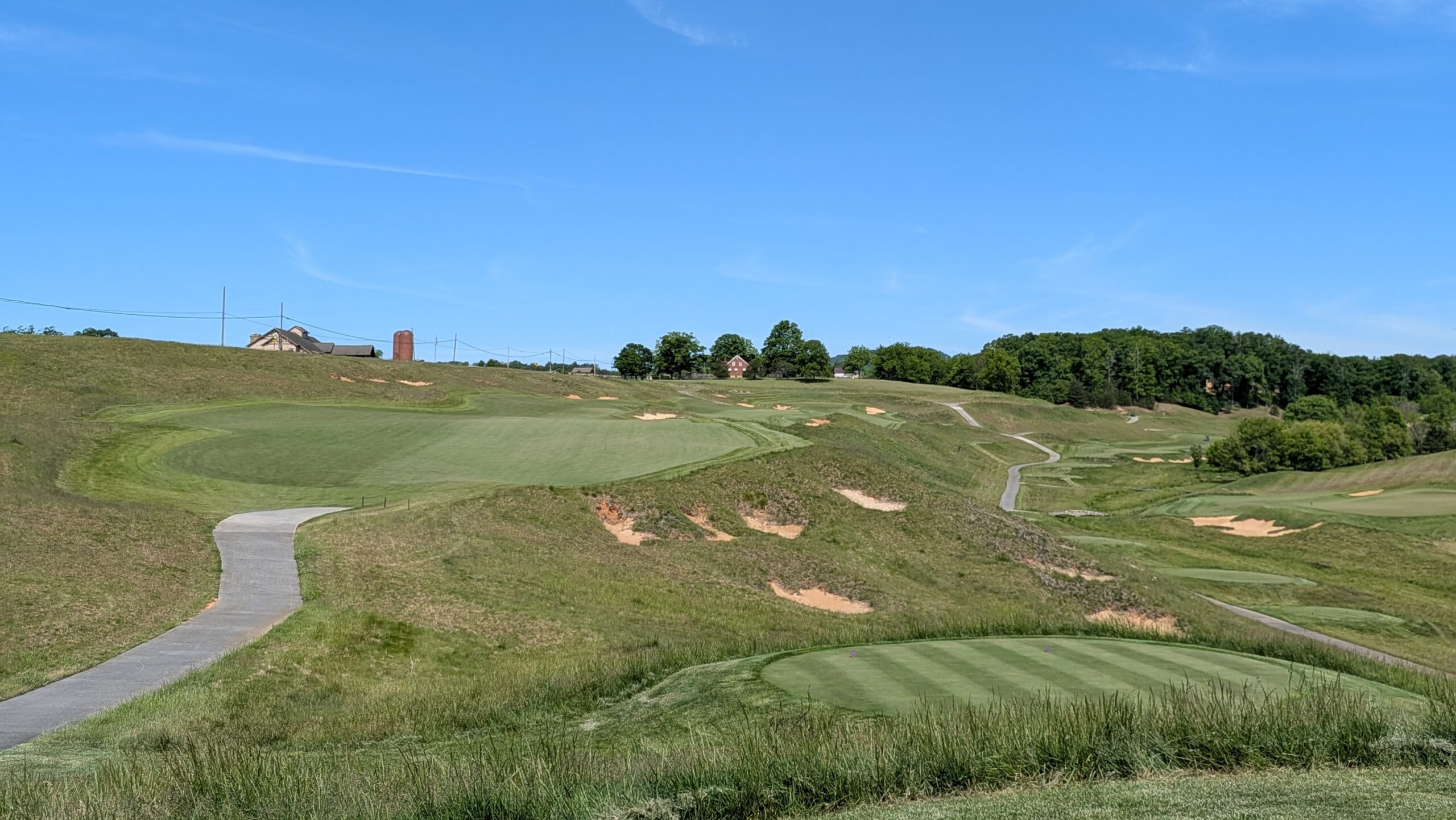 The ninth hole at Ballyhack Golf Club