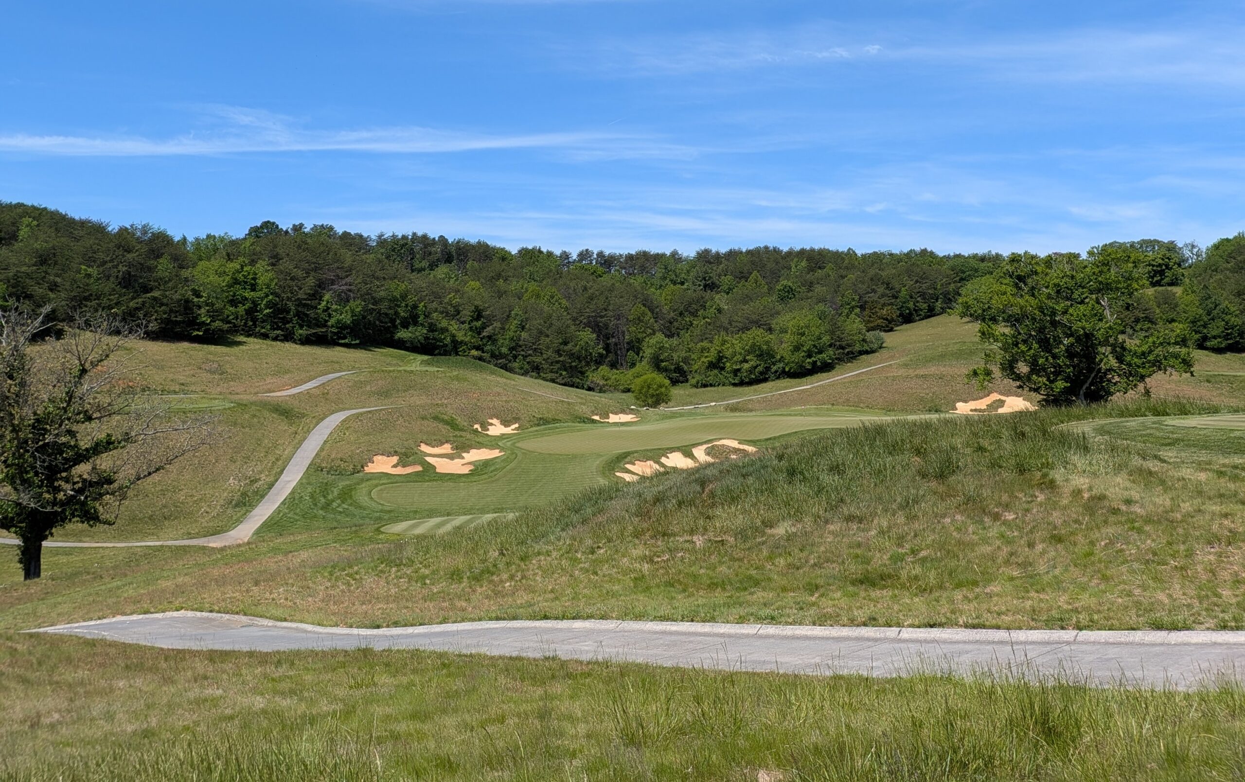 The thirteenth hole at Ballyhack Golf Club