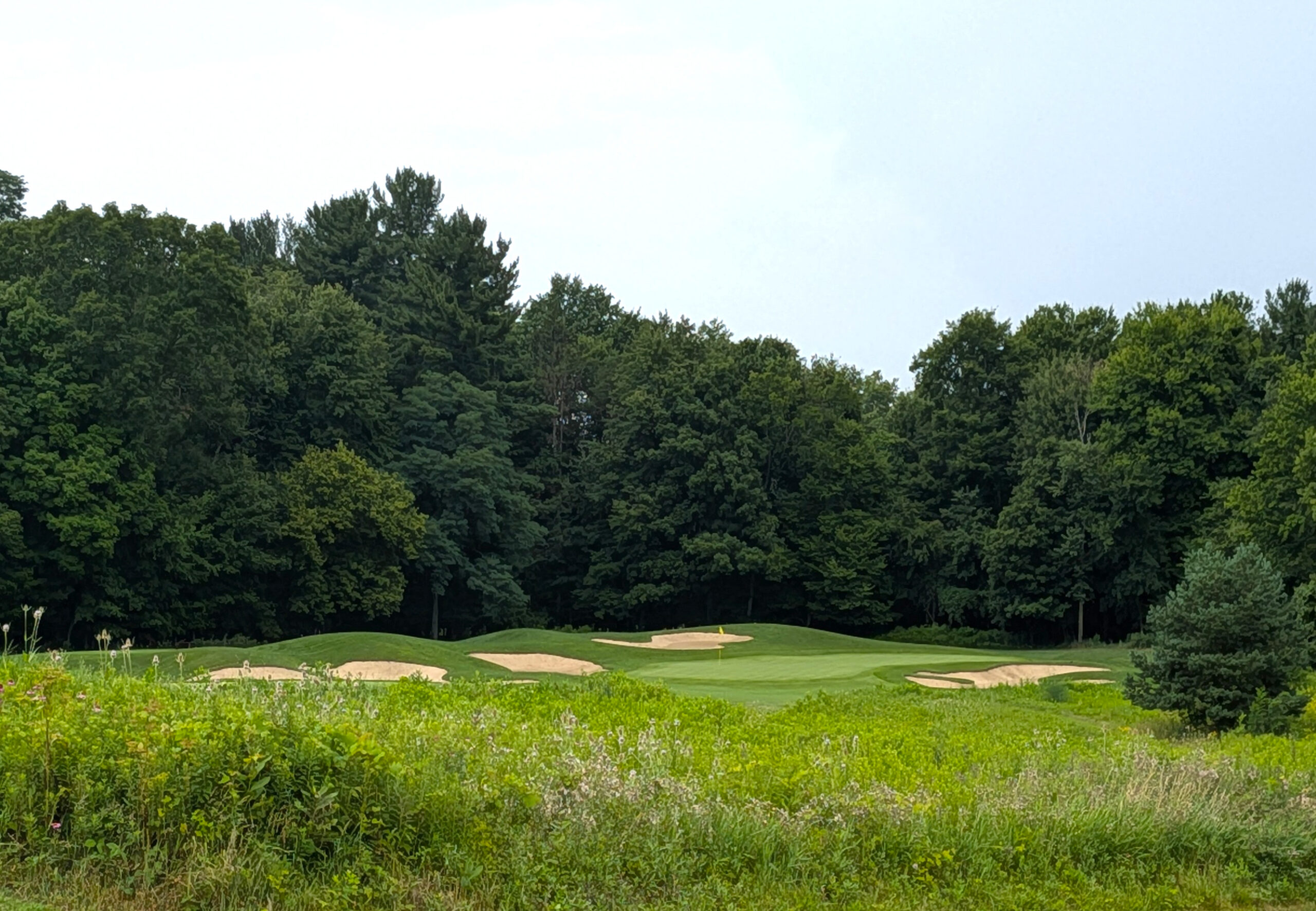 The fourth hole at Double Eagle Club