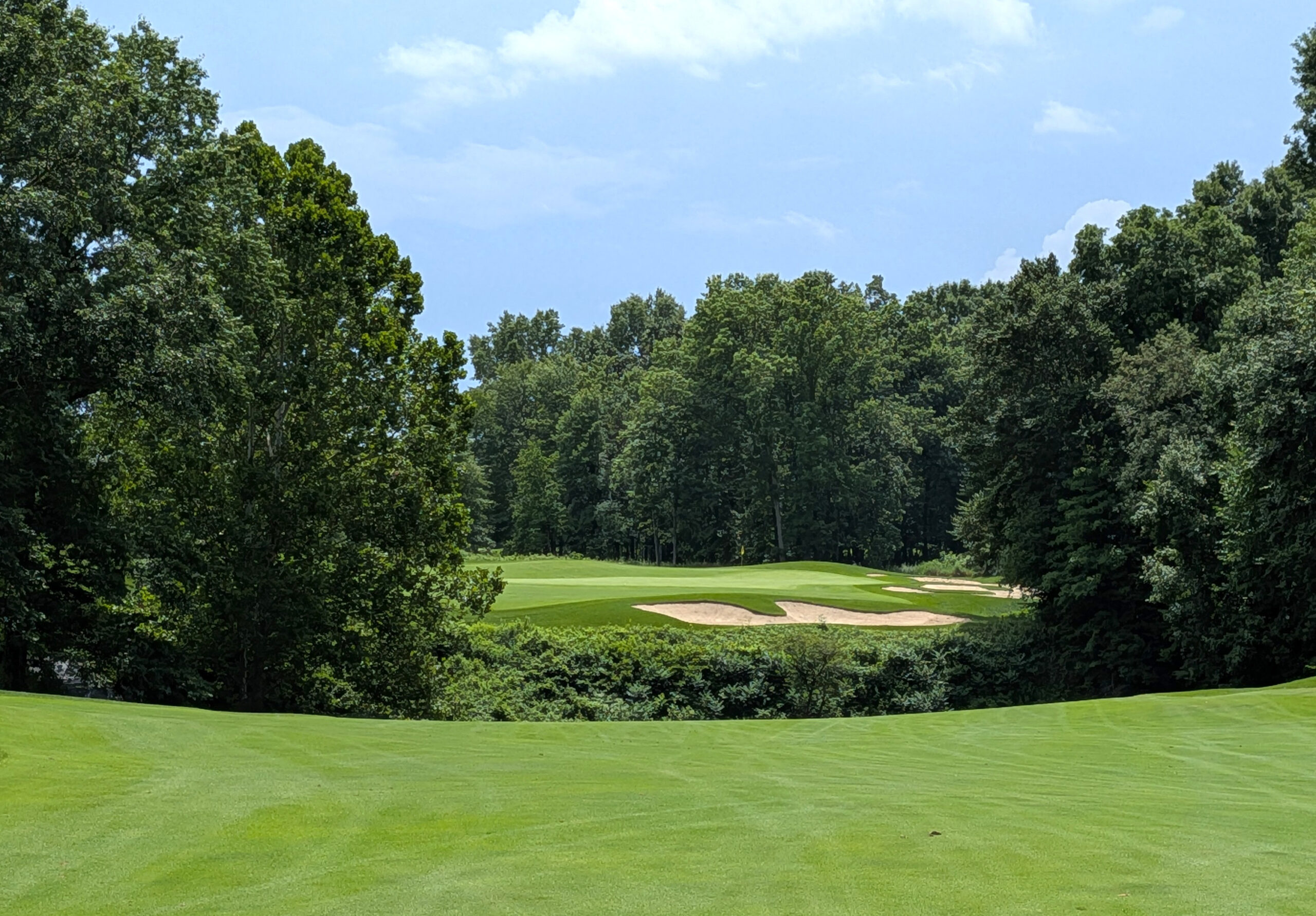 The fifth hole at Double Eagle Club