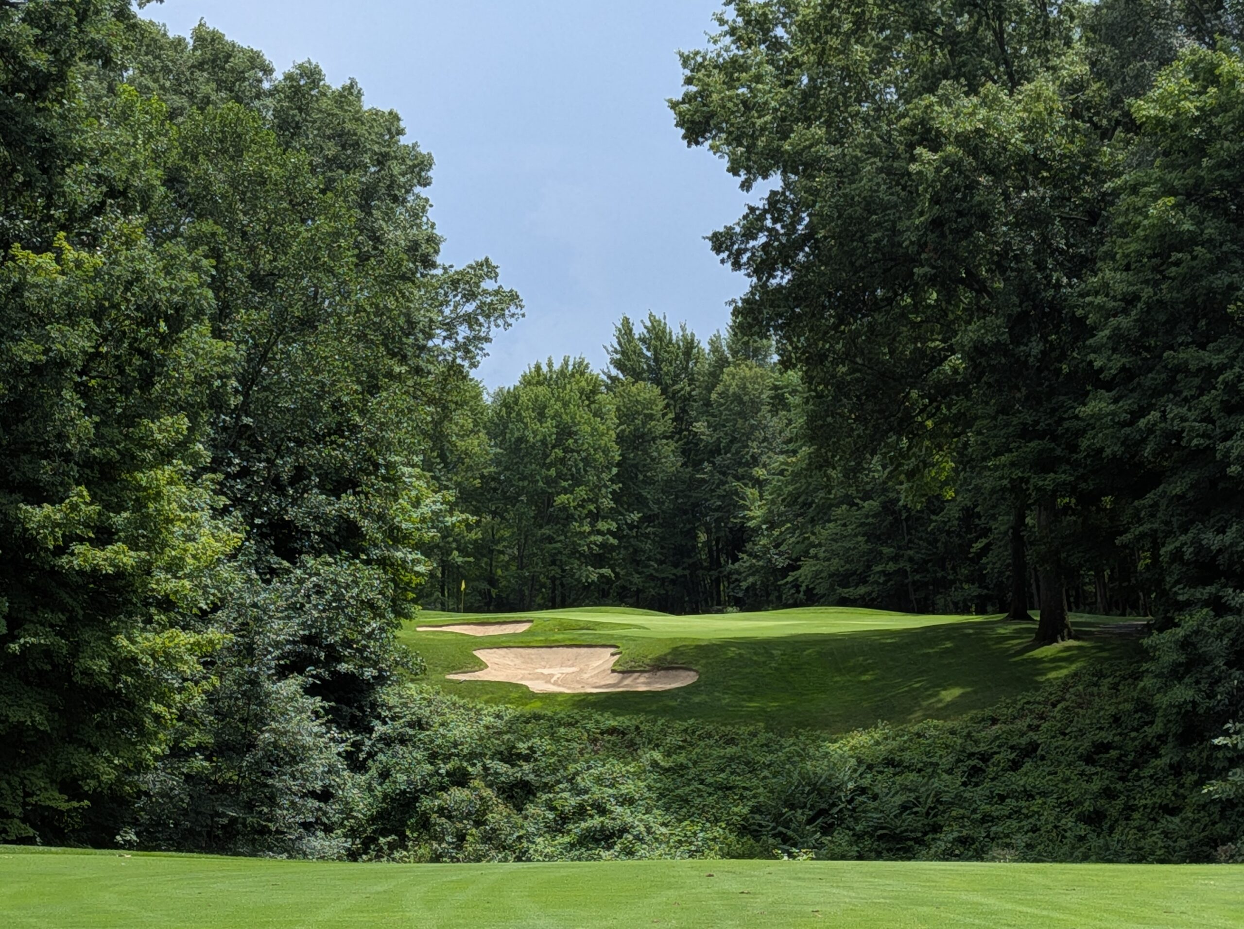 The seventh hole at Double Eagle Club