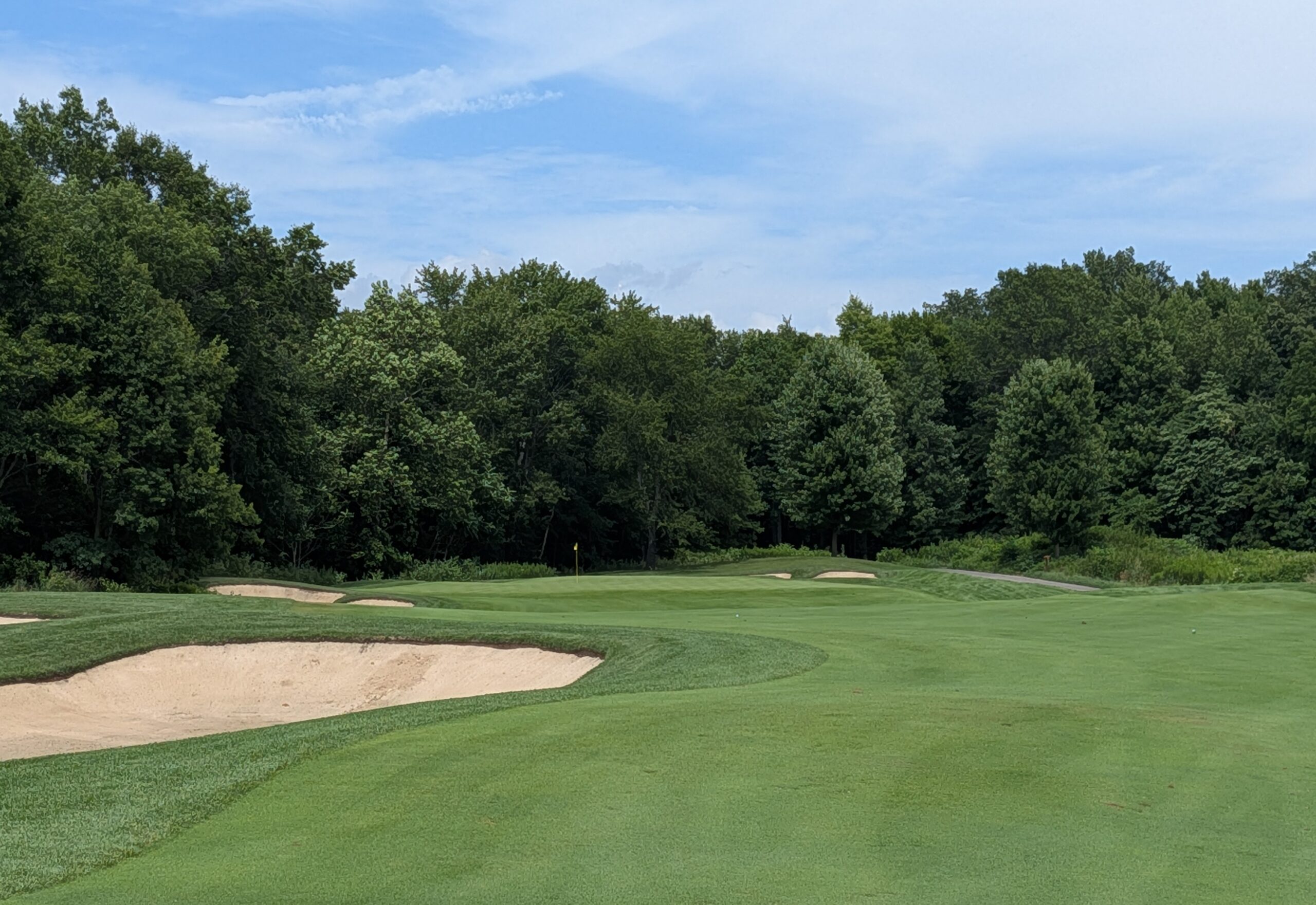 The tenth hole at Double Eagle Club