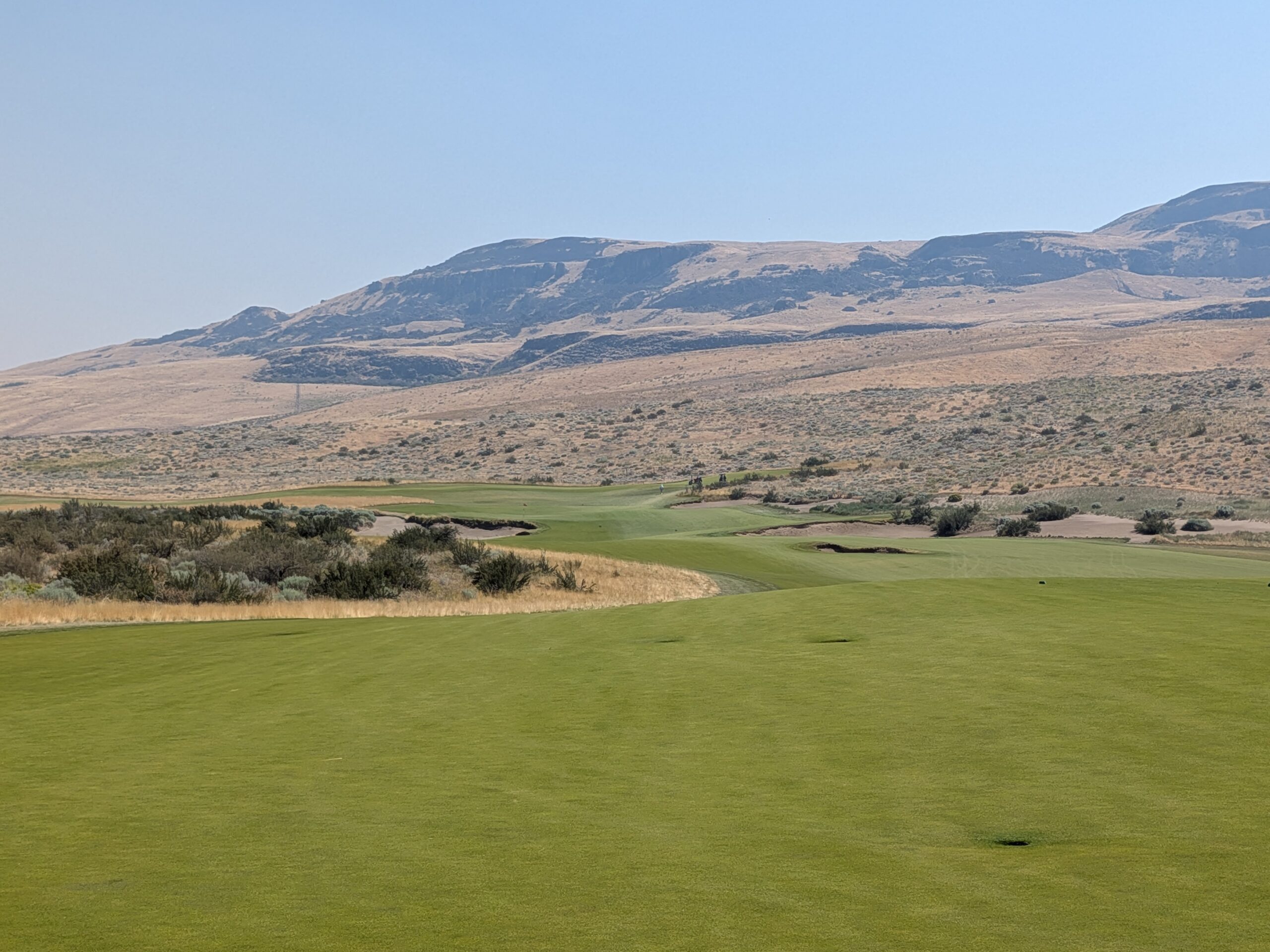 The twelfth hole at Gamble Sands