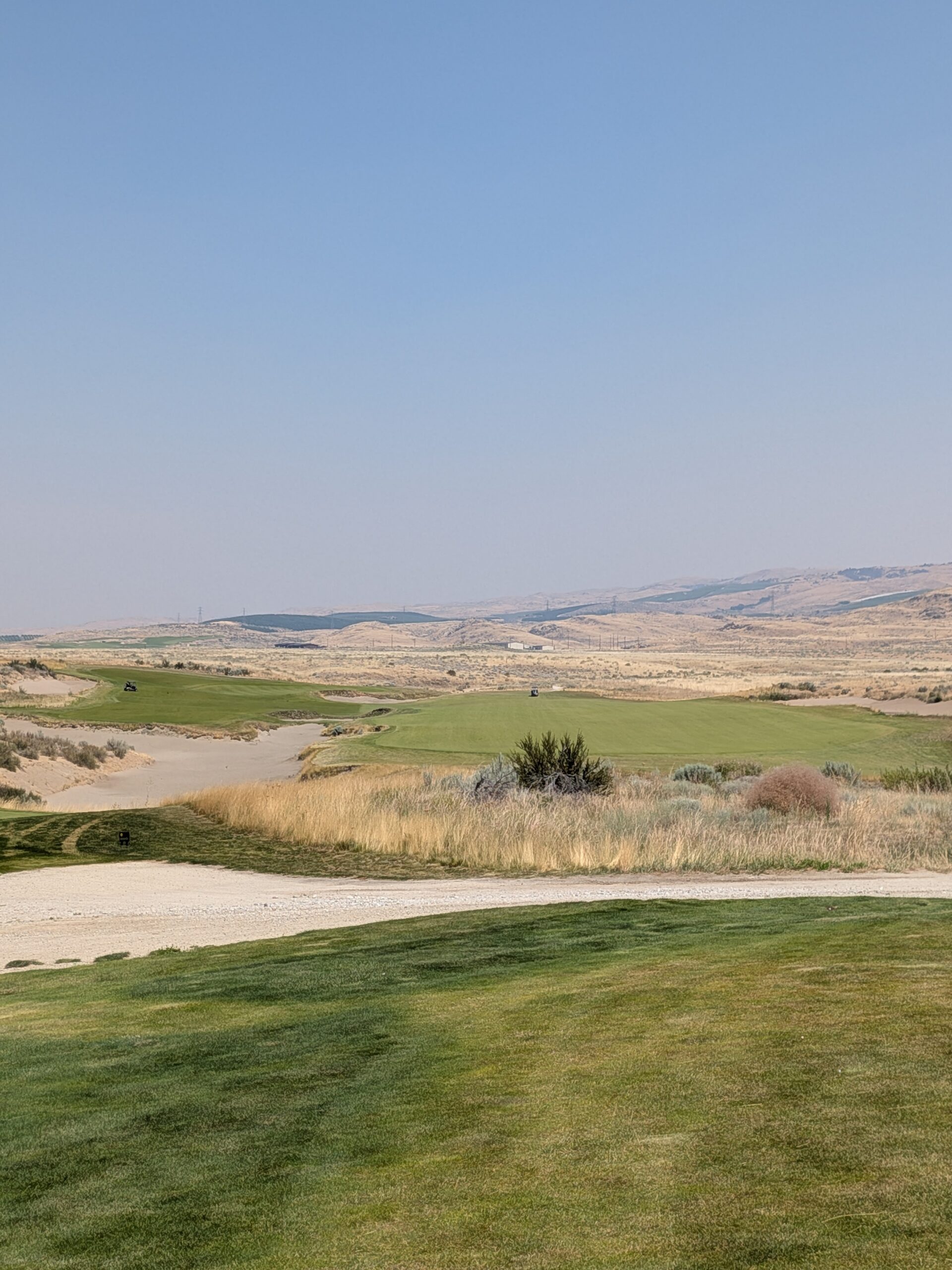 The fourteenth hole at Gamble Sands